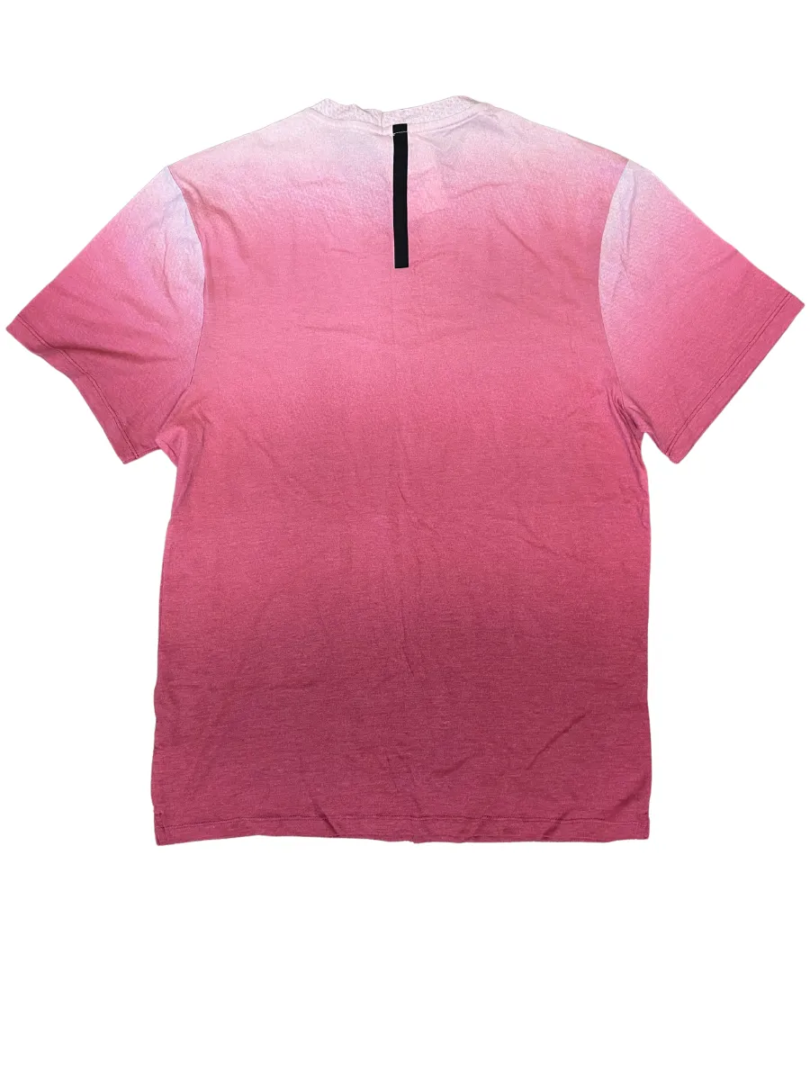 Onzie Yoga Herren Ombré V-Ausschnitt T-Shirt 707 Schwarz