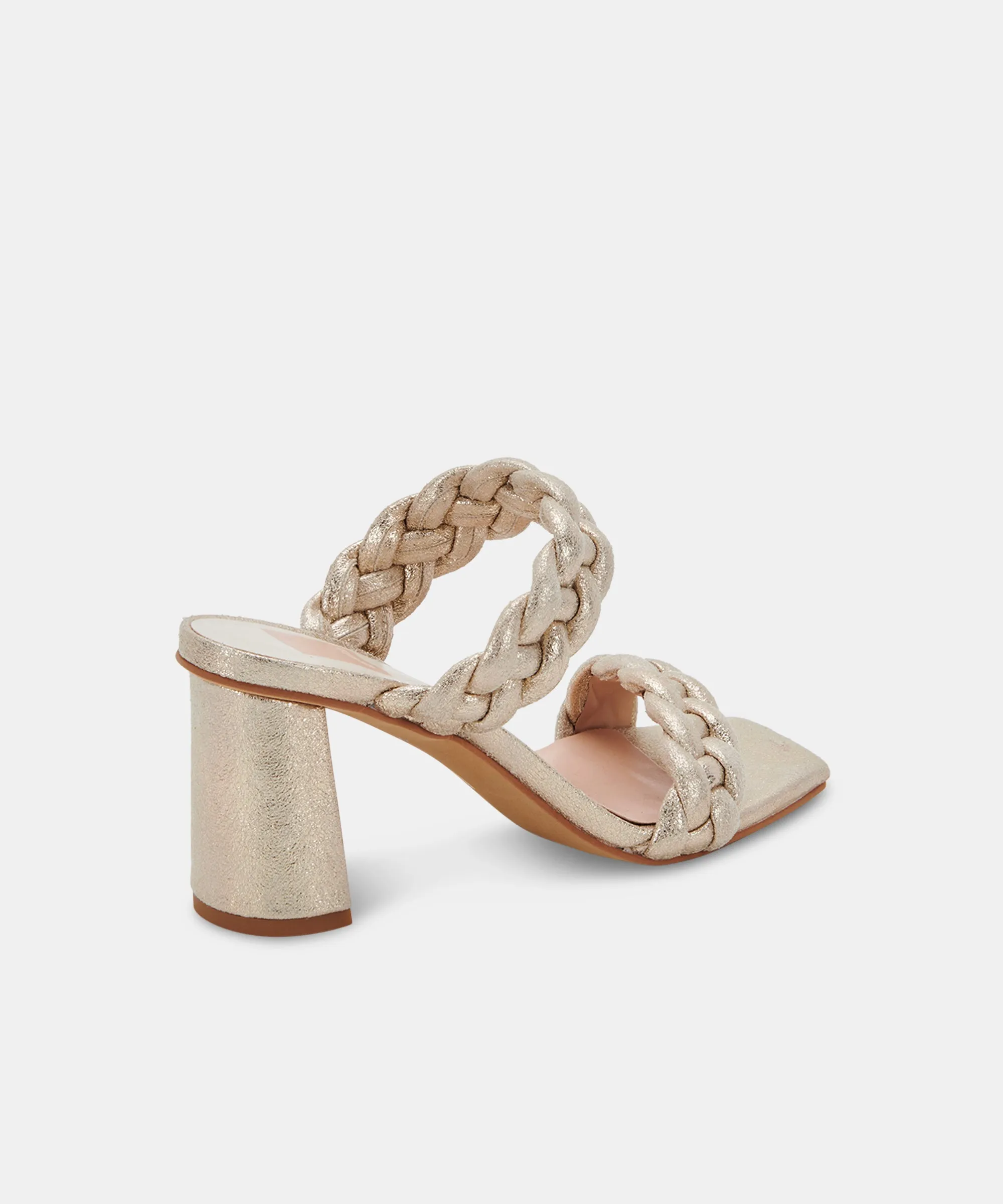 PAILY ABSÄTZE HELLGOLD METALLIC STELLA WILDLEDER