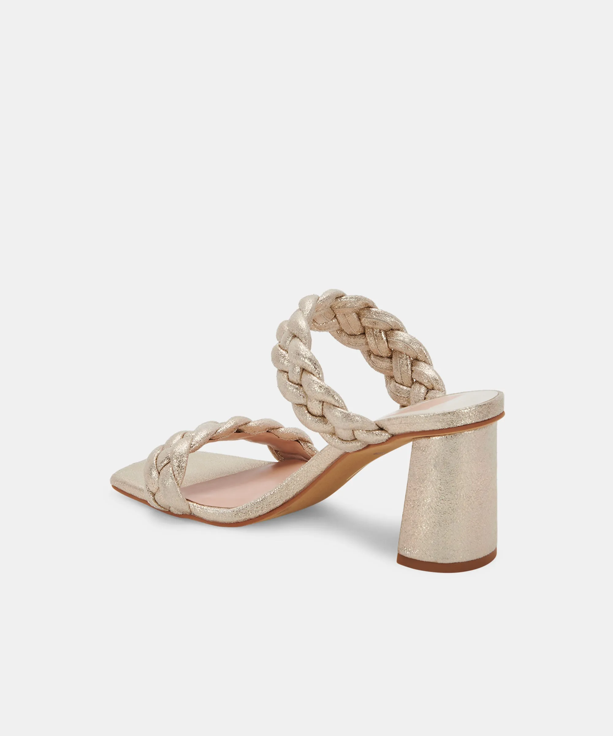 PAILY ABSÄTZE HELLGOLD METALLIC STELLA WILDLEDER