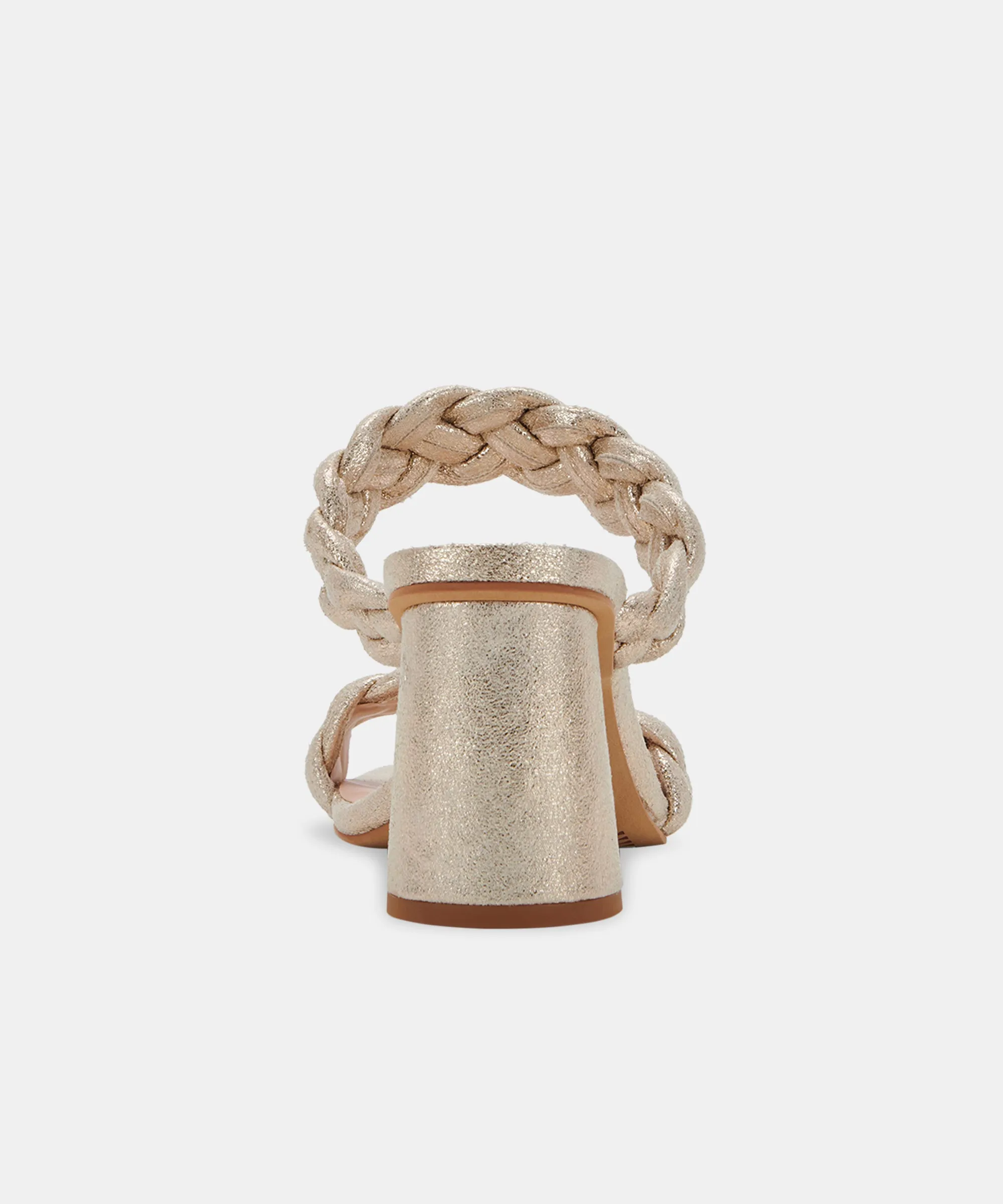 PAILY ABSÄTZE HELLGOLD METALLIC STELLA WILDLEDER