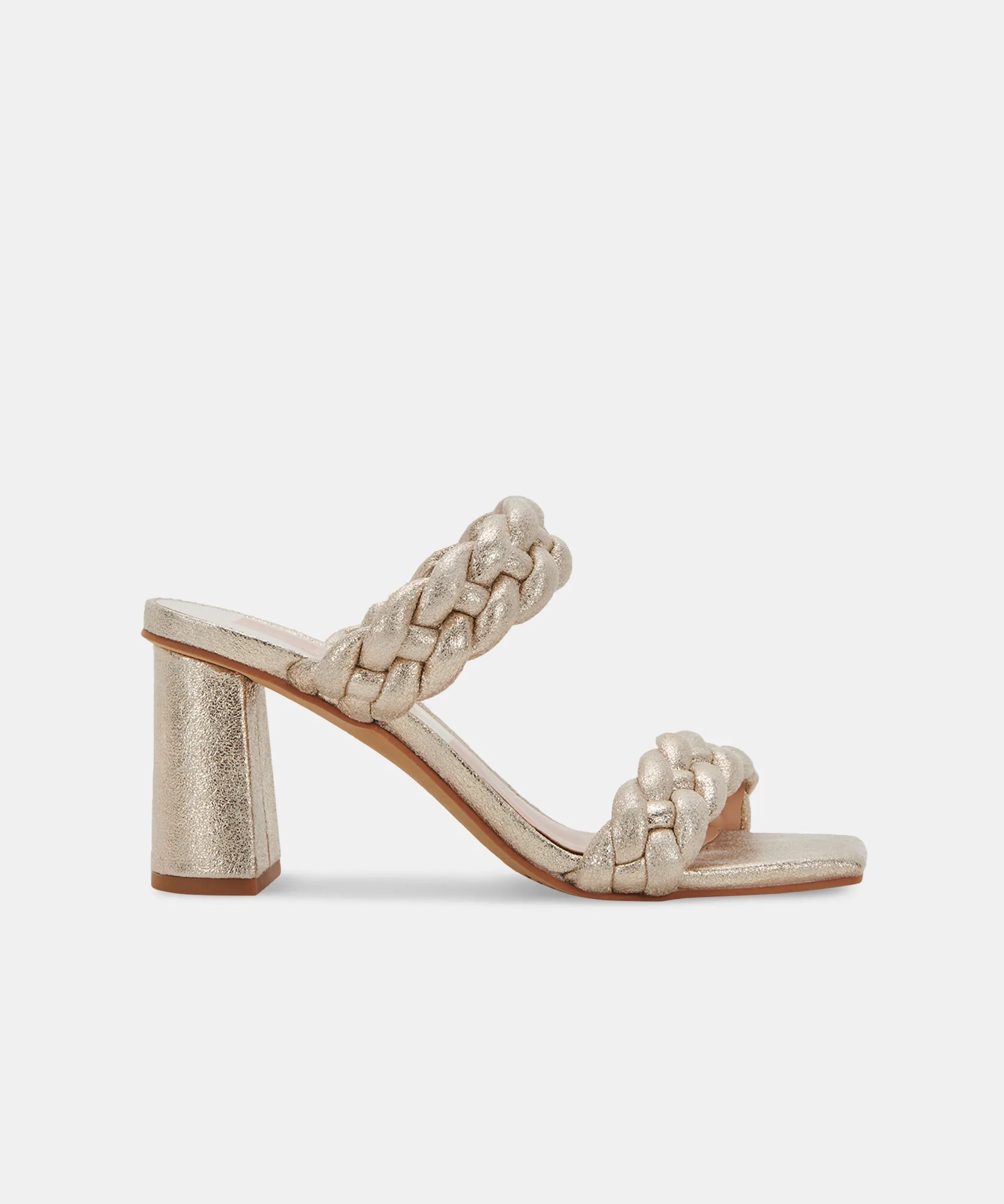 PAILY ABSÄTZE HELLGOLD METALLIC STELLA WILDLEDER