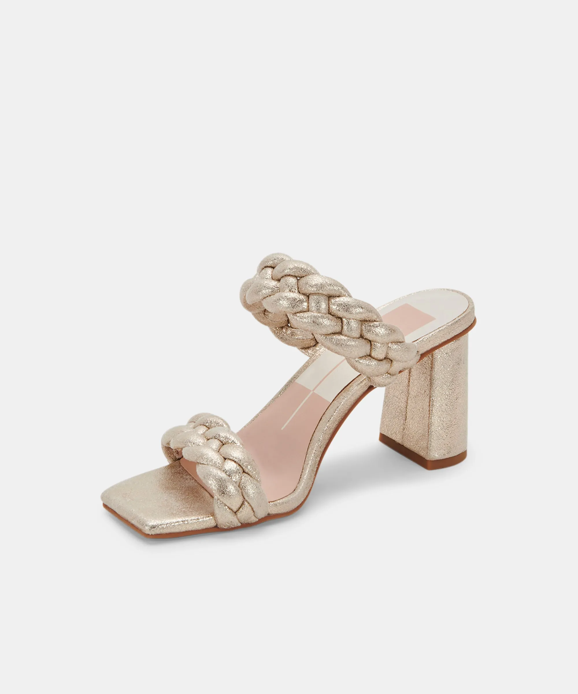 PAILY ABSÄTZE HELLGOLD METALLIC STELLA WILDLEDER