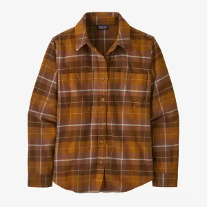 Patagonia Fjord Flannel Hemd Happy Camper: Shelter Braun Patagonia Kleidung