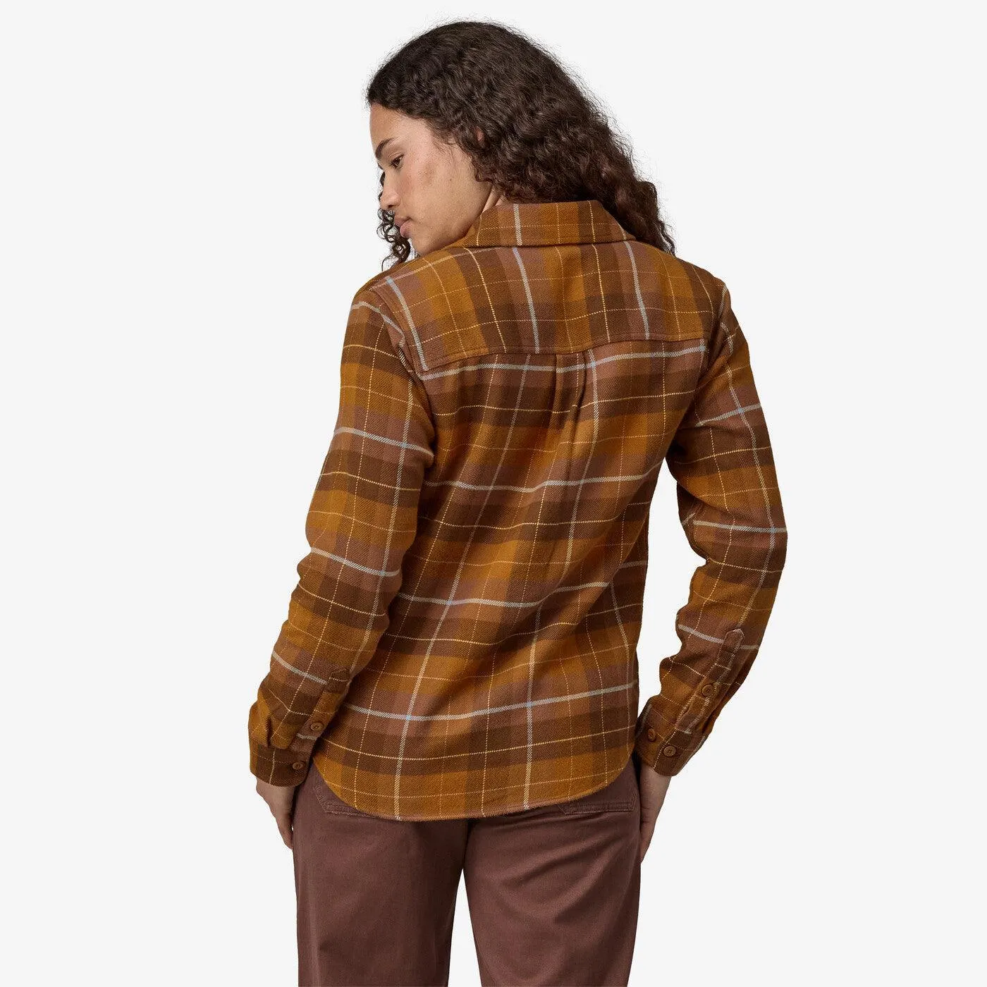 Patagonia Fjord Flannel Hemd Happy Camper: Shelter Braun Patagonia Kleidung