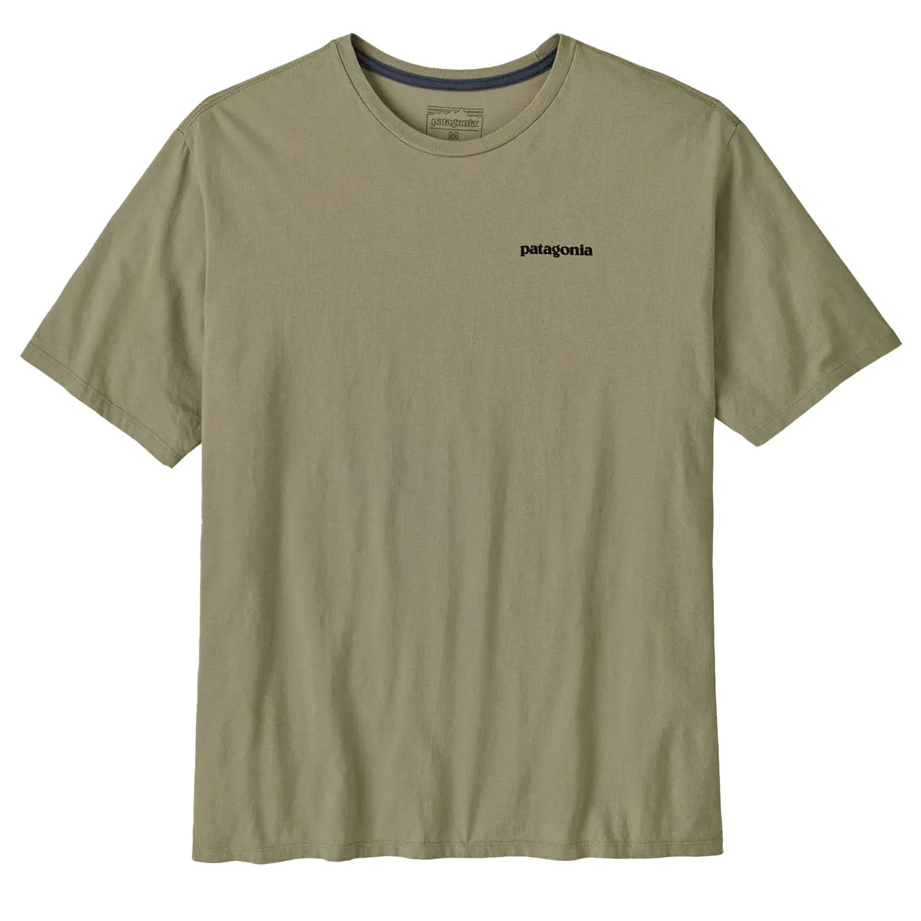 Patagonia Home Wasser Forelle Bio T-Shirt Flussfels Grün