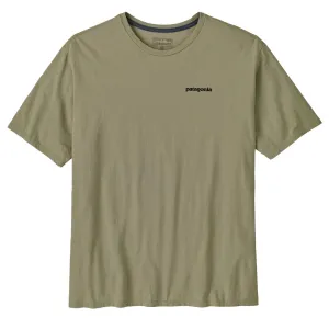 Patagonia Home Wasser Forelle Bio T-Shirt Flussfels Grün