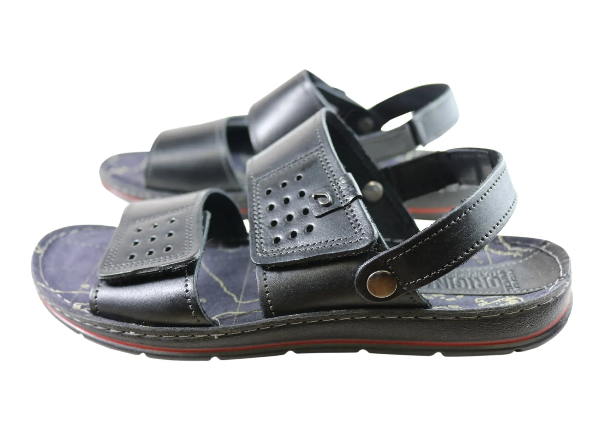 Pegada Cape Herren Leder Bequeme Sandalen Hergestellt In Brasilien Pegada Schuhe
