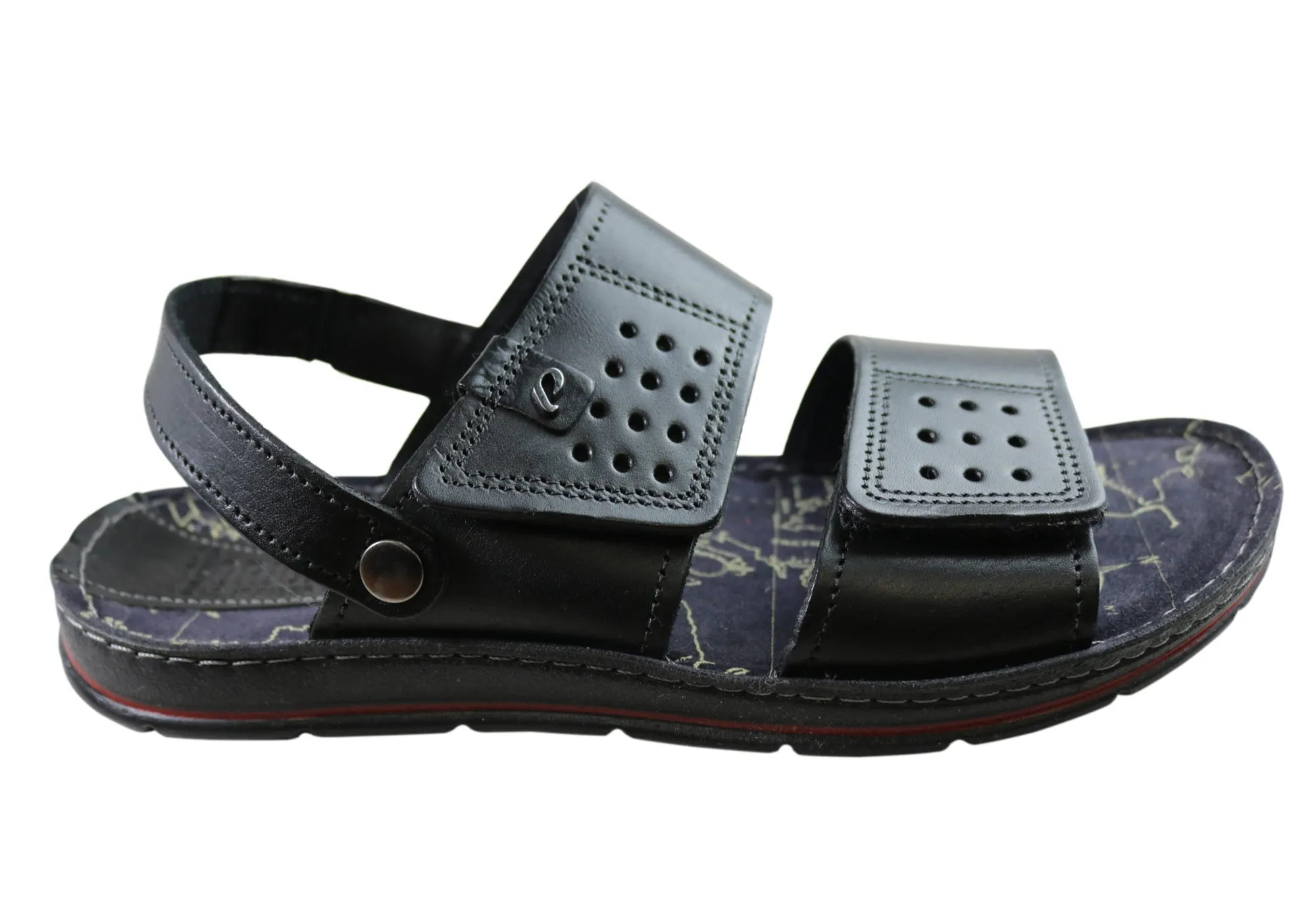 Pegada Cape Herren Leder Bequeme Sandalen Hergestellt In Brasilien Pegada Schuhe