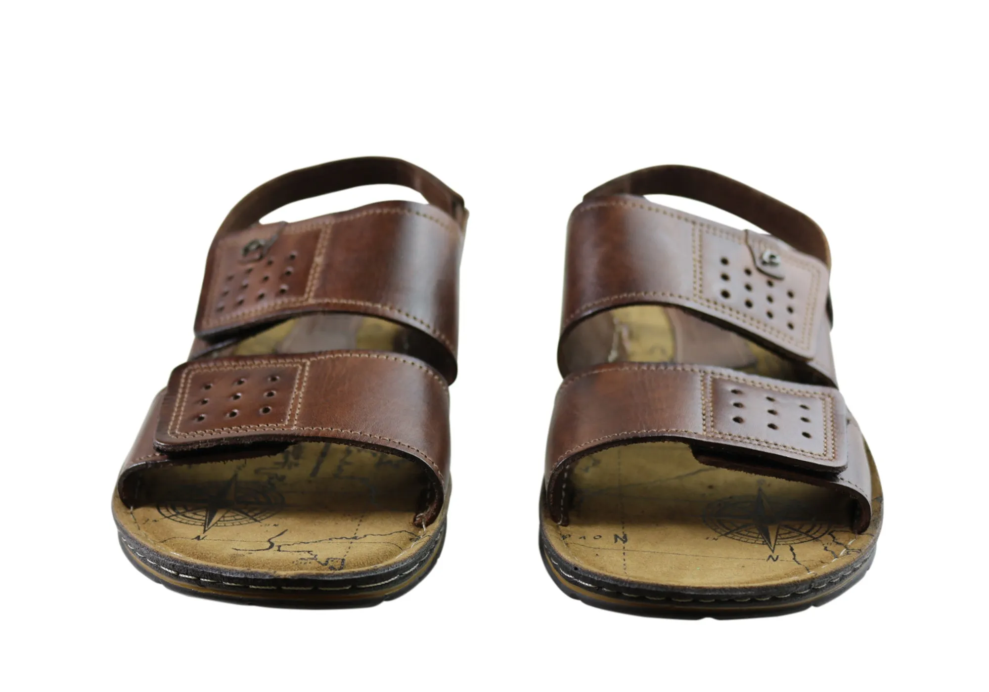 Pegada Cape Herren Leder Bequeme Sandalen Hergestellt In Brasilien Pegada Schuhe