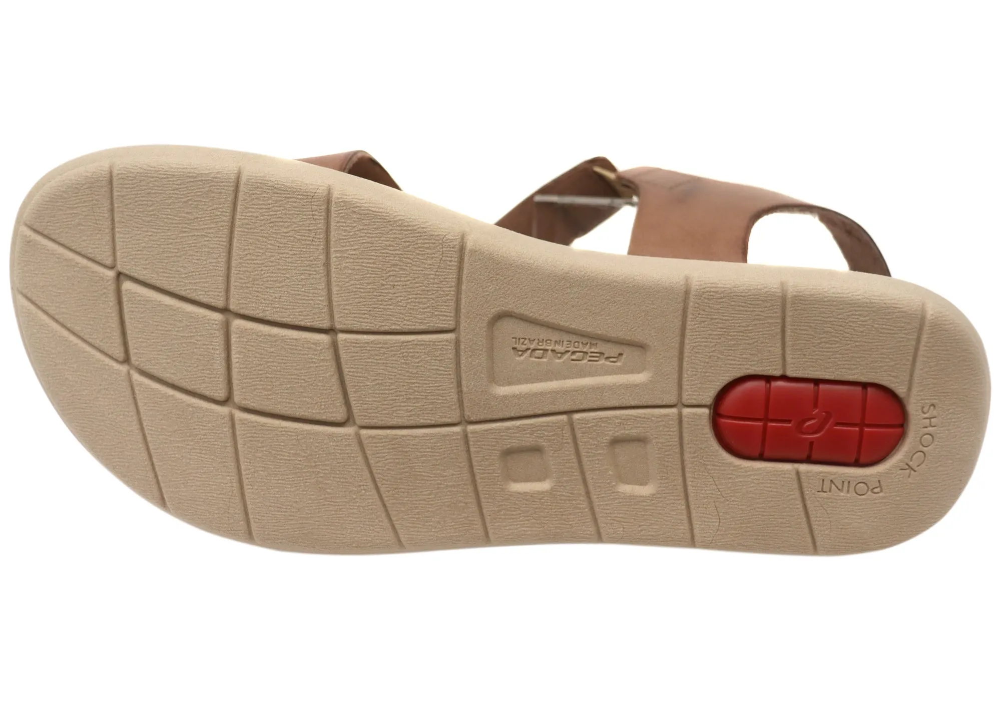 Pegada Mavada Damen Bequeme Ledersandalen Hergestellt in Brasilien Pegada Schuhe
