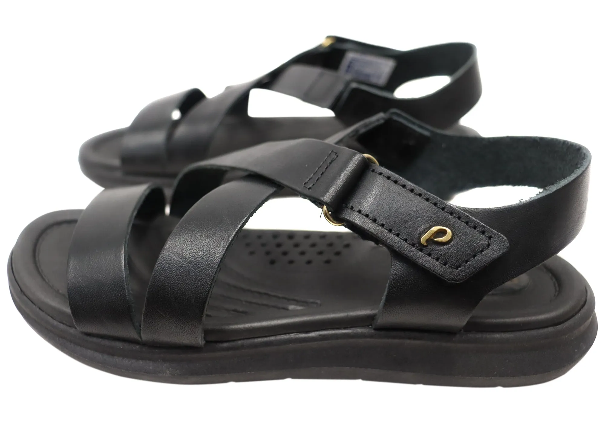 Pegada Mavada Damen Bequeme Ledersandalen Hergestellt in Brasilien Pegada Schuhe