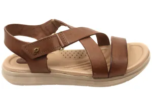 Pegada Mavada Damen Bequeme Ledersandalen Hergestellt in Brasilien Pegada Schuhe