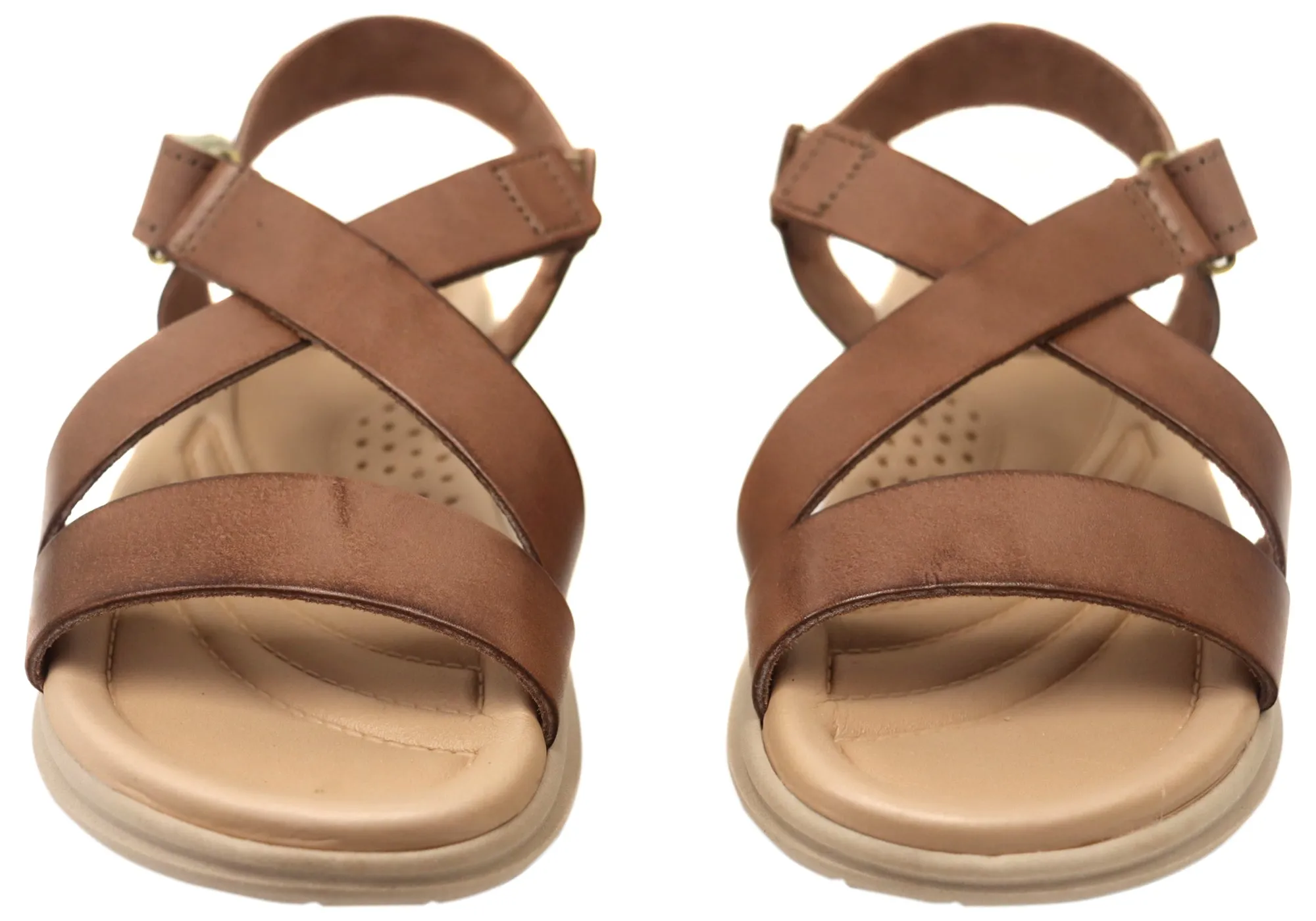 Pegada Mavada Damen Bequeme Ledersandalen Hergestellt in Brasilien Pegada Schuhe