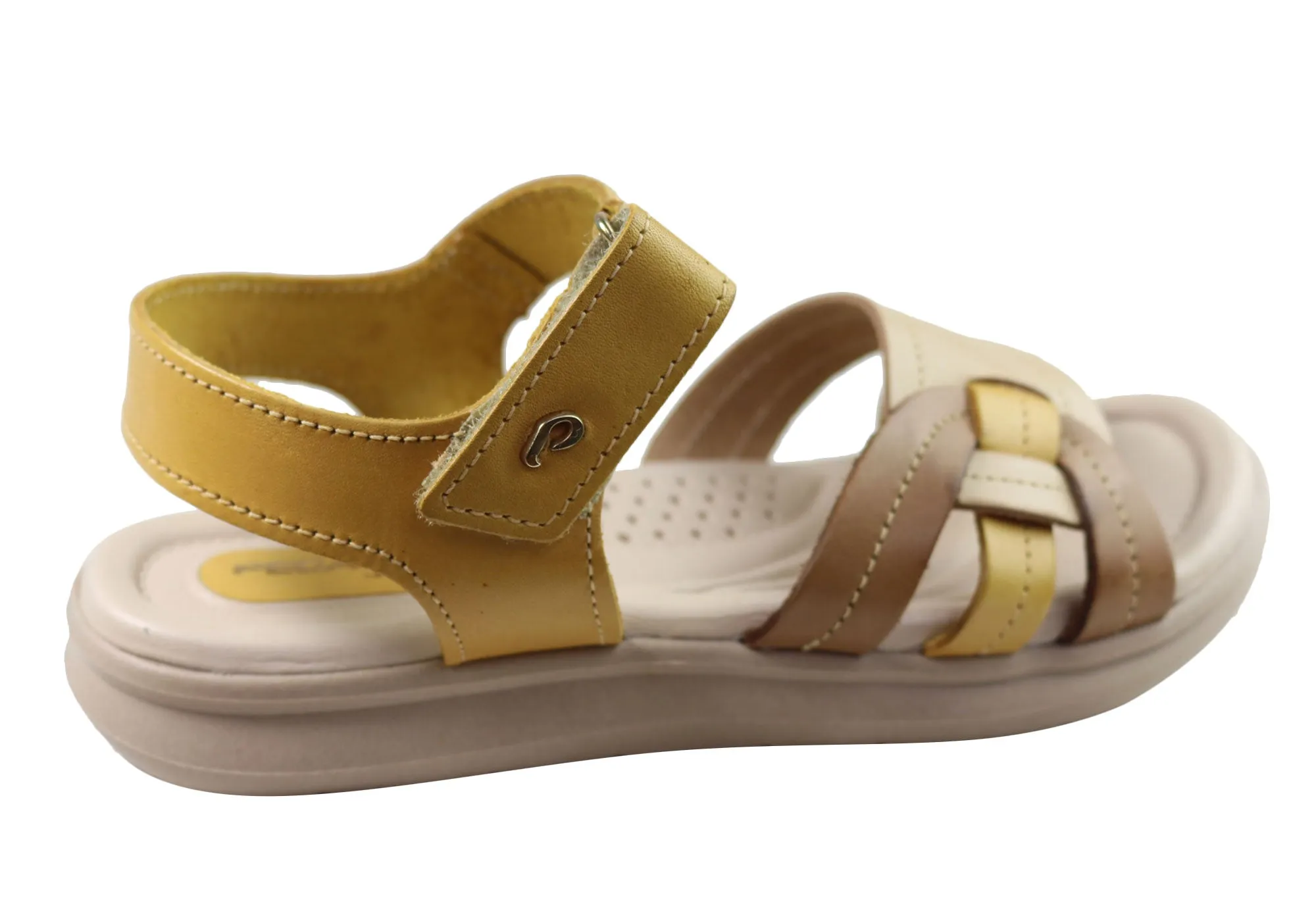 Pegada Vive Damen Bequeme Ledersandalen Hergestellt In Brasilien Pegada Schuhe