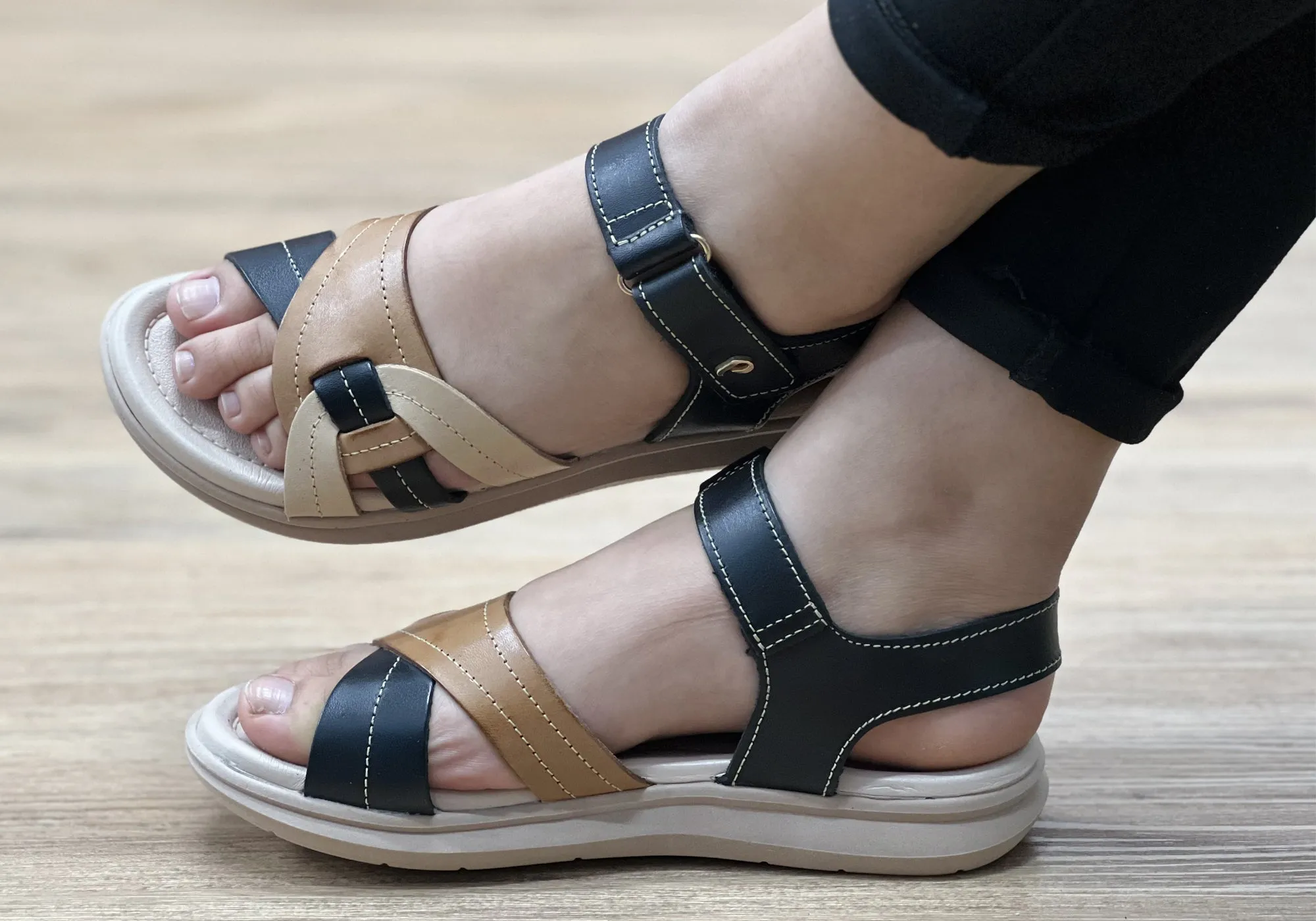 Pegada Vive Damen Bequeme Ledersandalen Hergestellt In Brasilien Pegada Schuhe