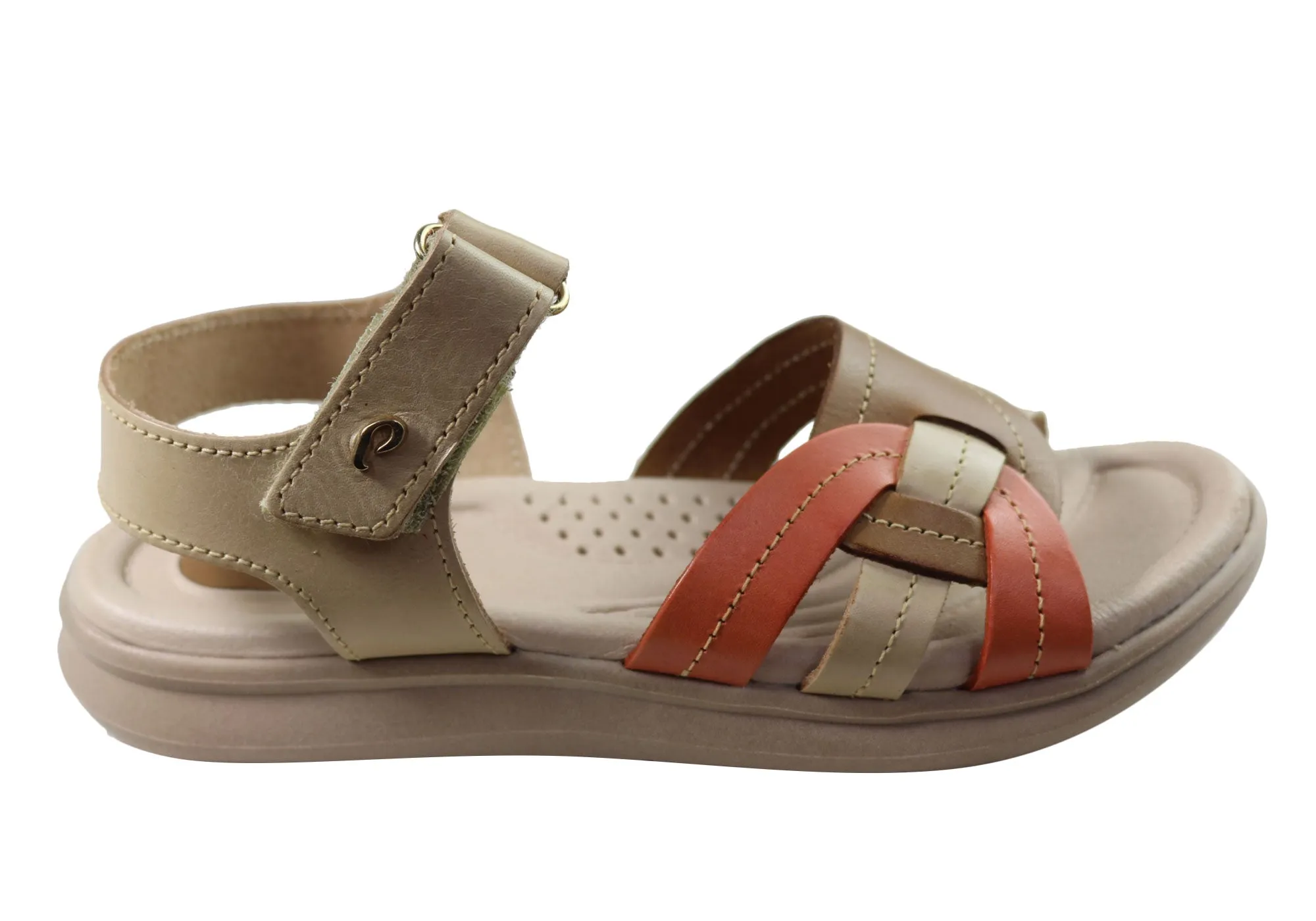 Pegada Vive Damen Bequeme Ledersandalen Hergestellt In Brasilien Pegada Schuhe