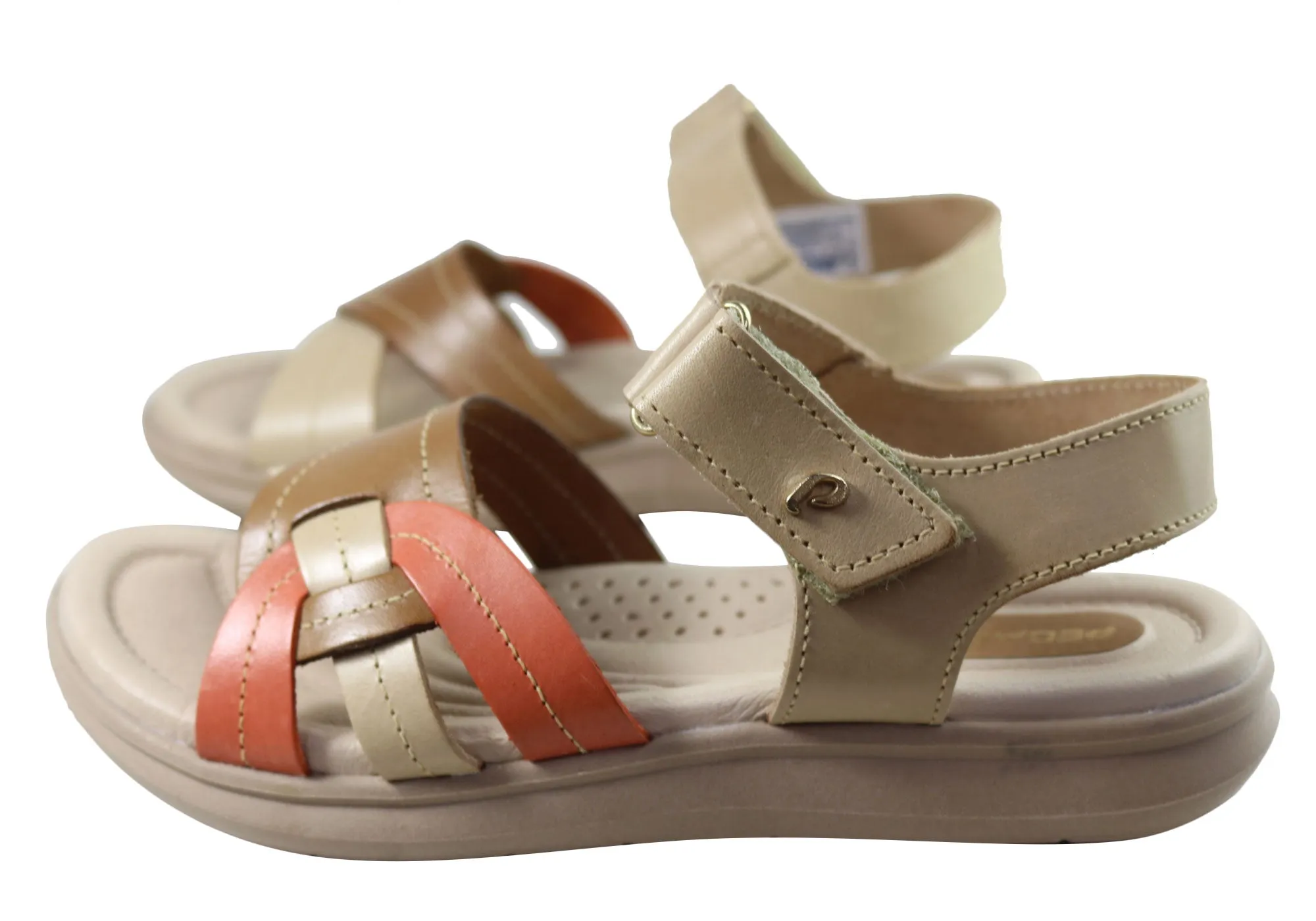Pegada Vive Damen Bequeme Ledersandalen Hergestellt In Brasilien Pegada Schuhe