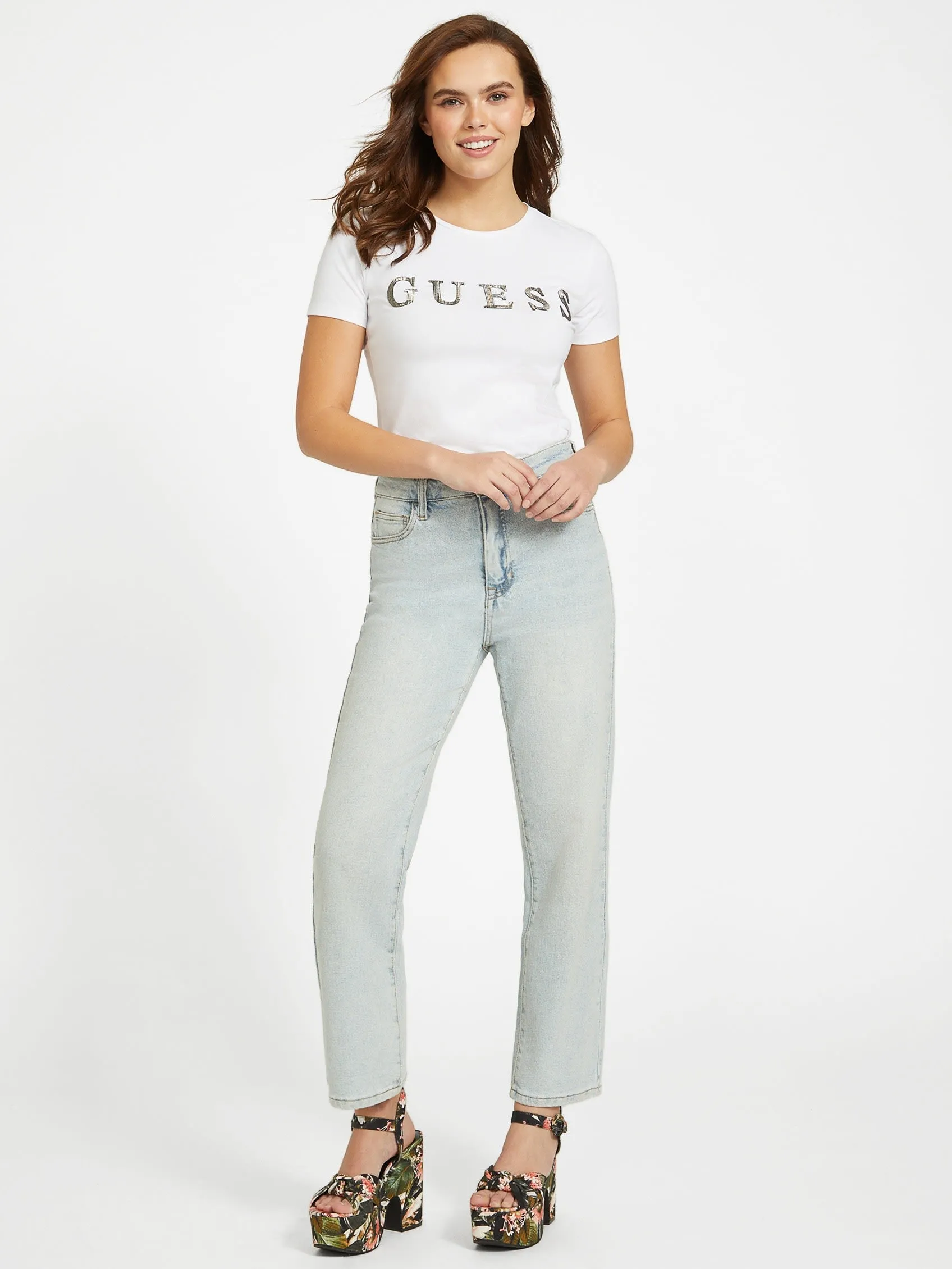 Pepper Strass-Logo T-Shirt