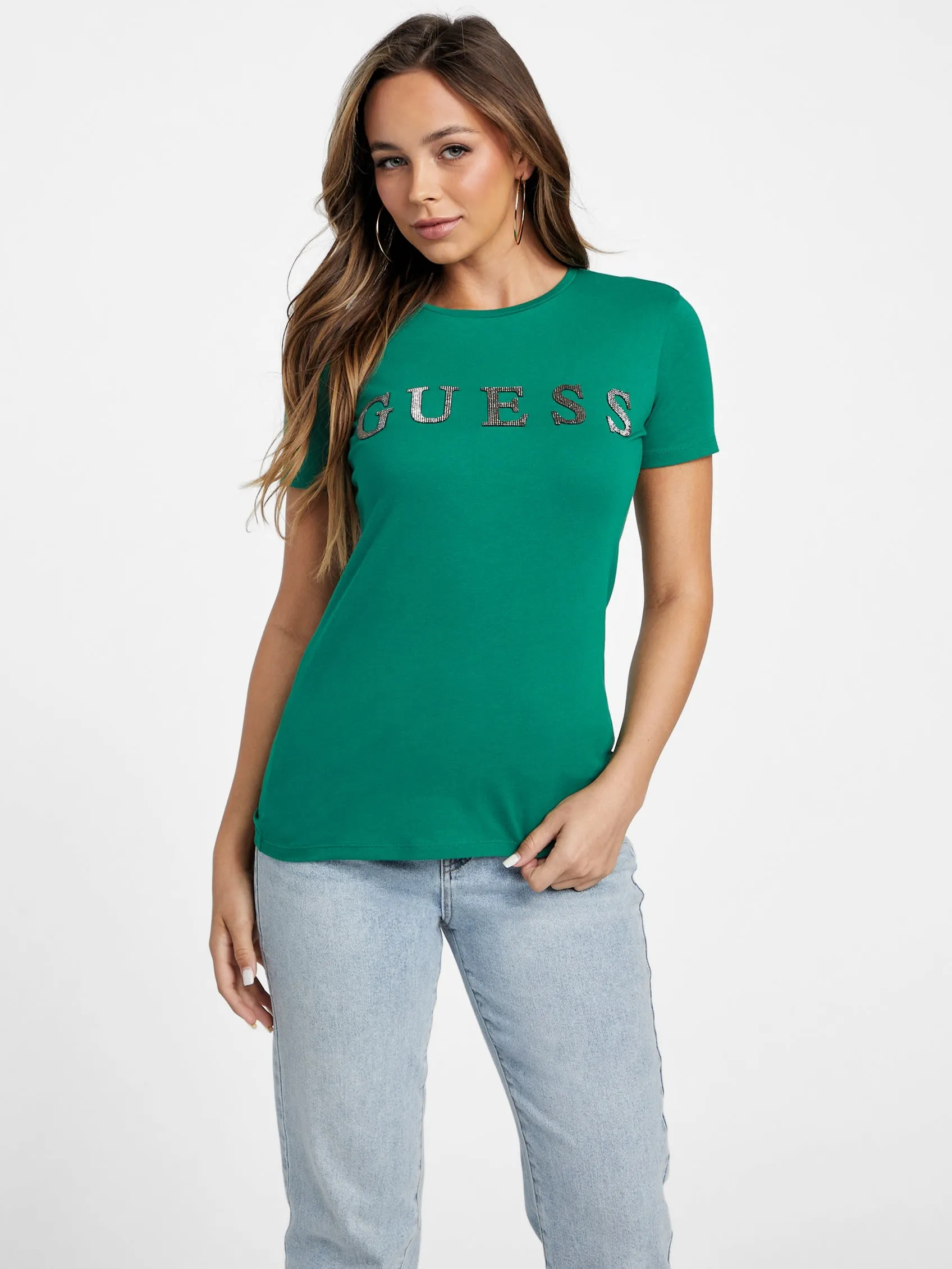 Pepper Strass-Logo T-Shirt
