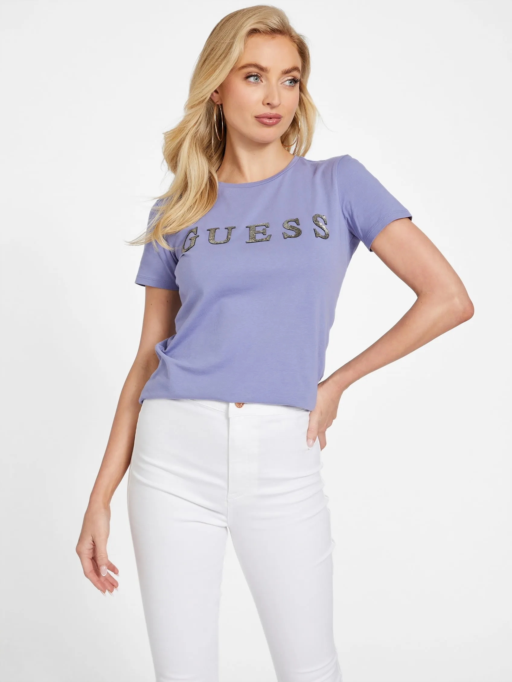 Pepper Strass-Logo T-Shirt
