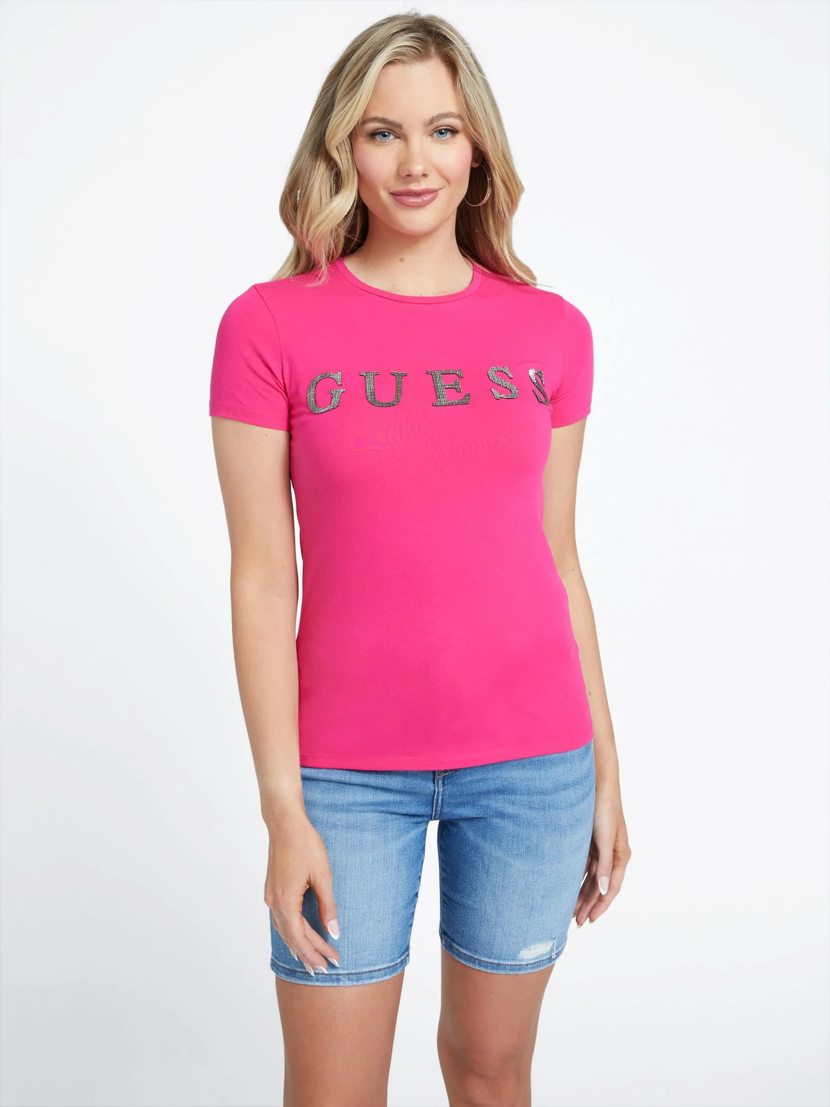 Pepper Strass-Logo T-Shirt
