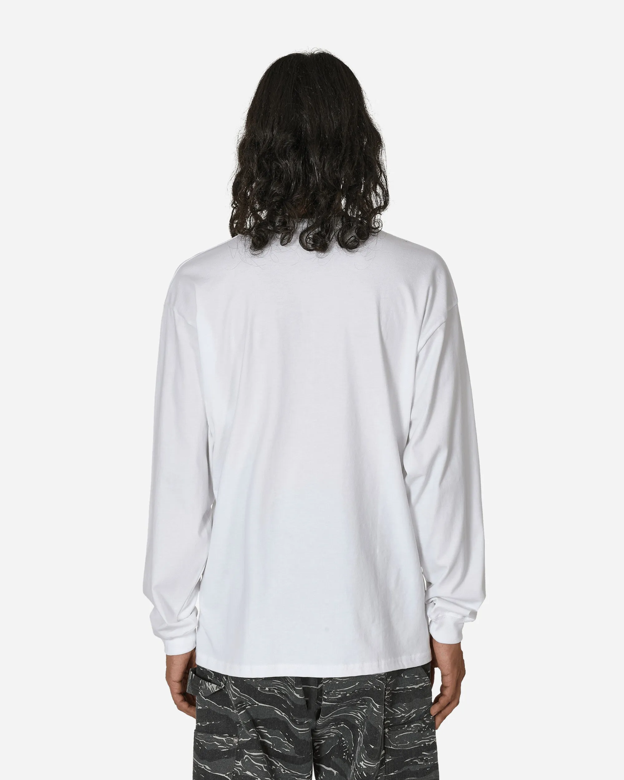 PHPNC Mädchen Langarm T-Shirt Weiß