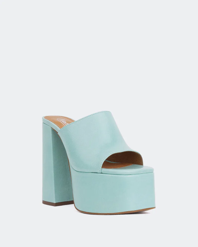 Piccioli Blau Leder