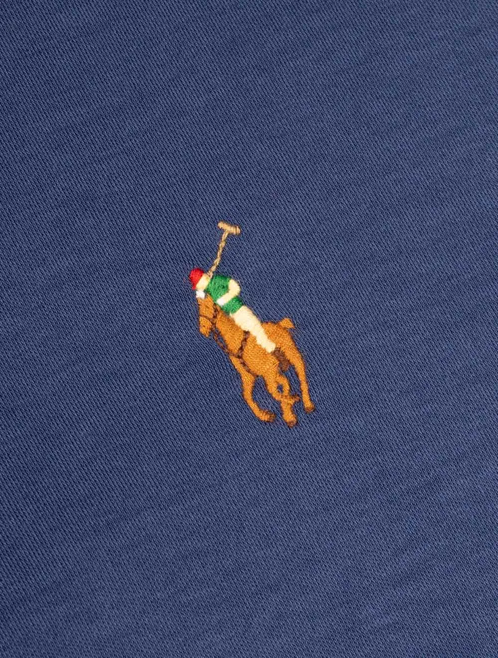 Pima Polo T-Shirt Blau