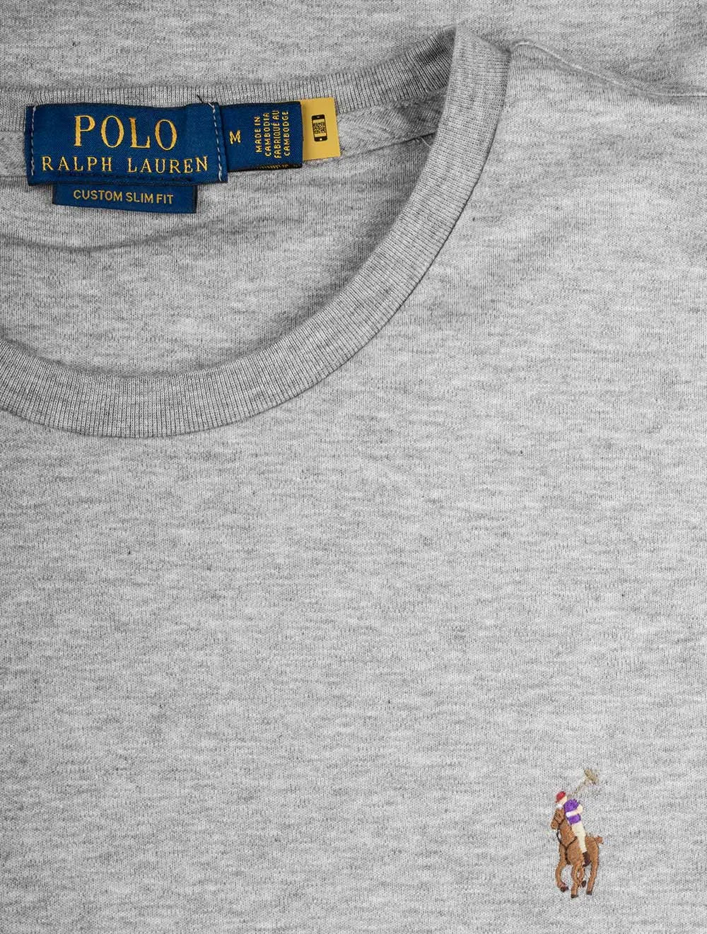 Pima Kurzarm T-Shirt Andover Heather