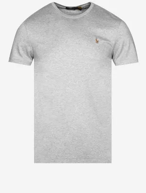 Pima Kurzarm T-Shirt Andover Heather
