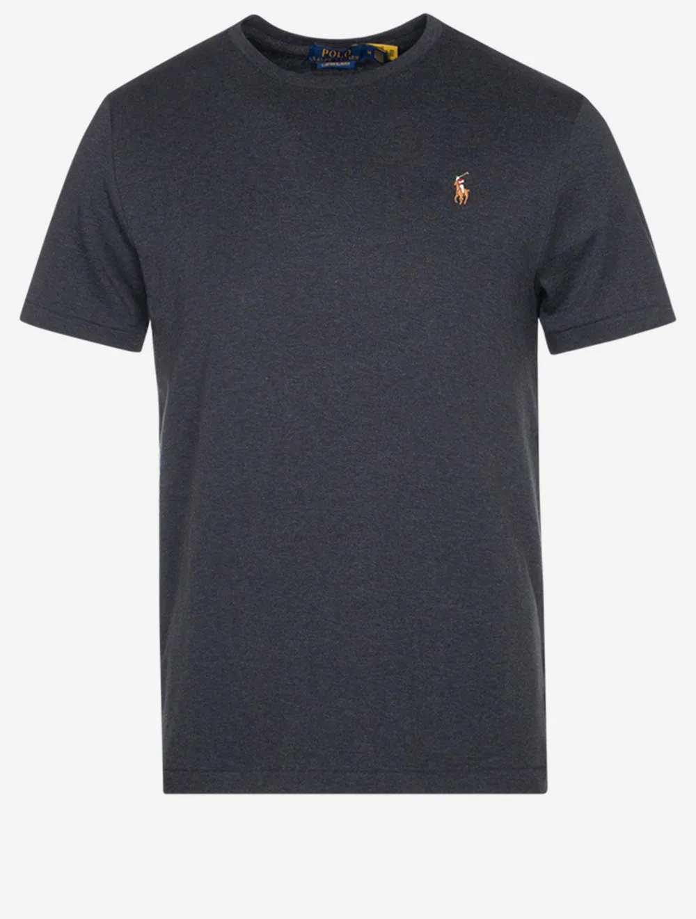 Pima Kurzarm T-Shirt Schwarz