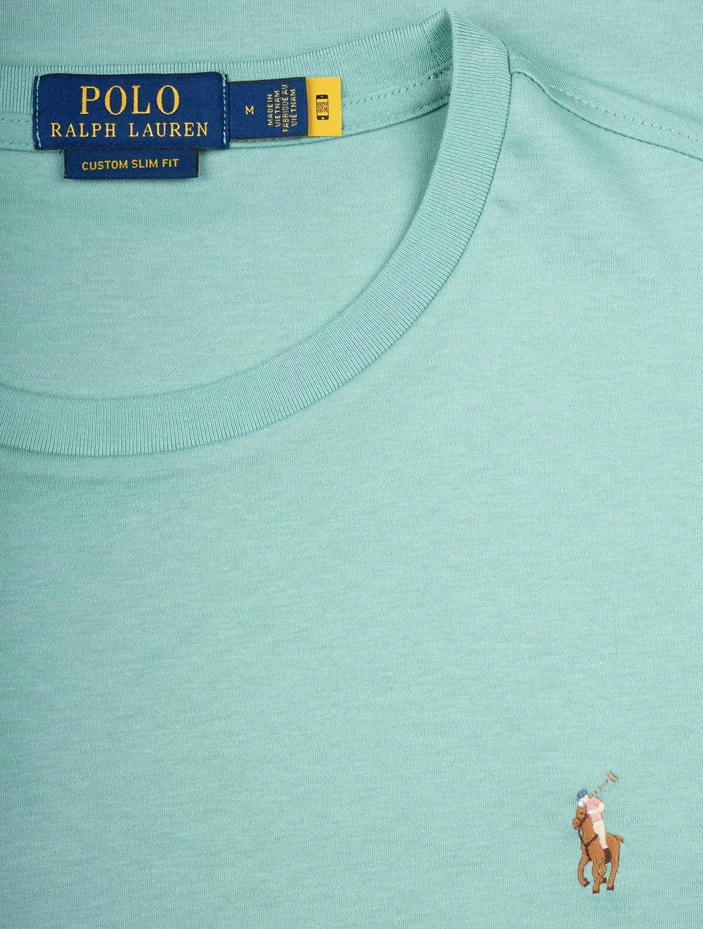 Pima Kurzarm T-Shirt Grün