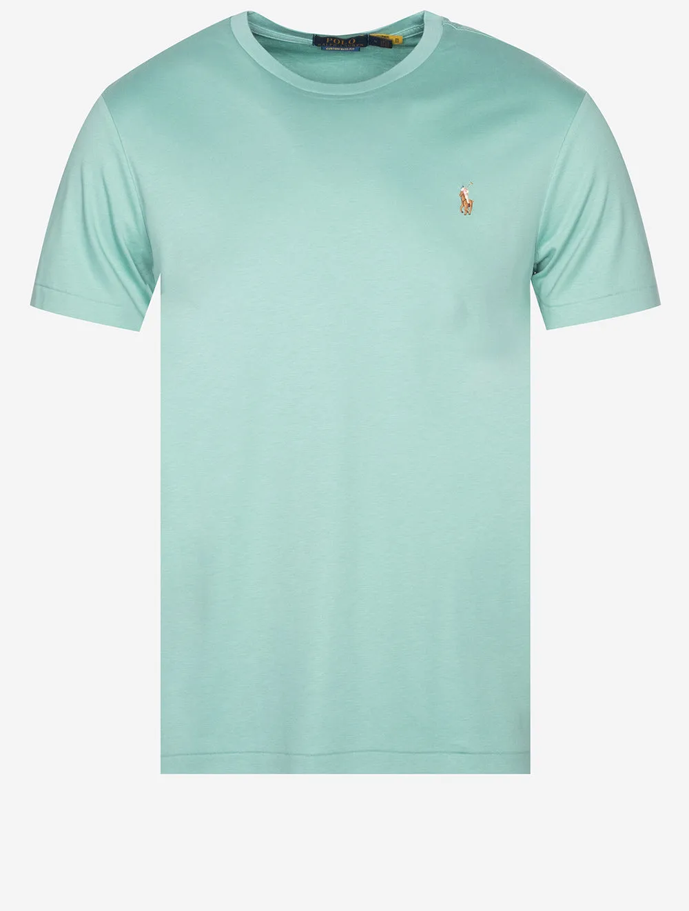Pima Kurzarm T-Shirt Grün