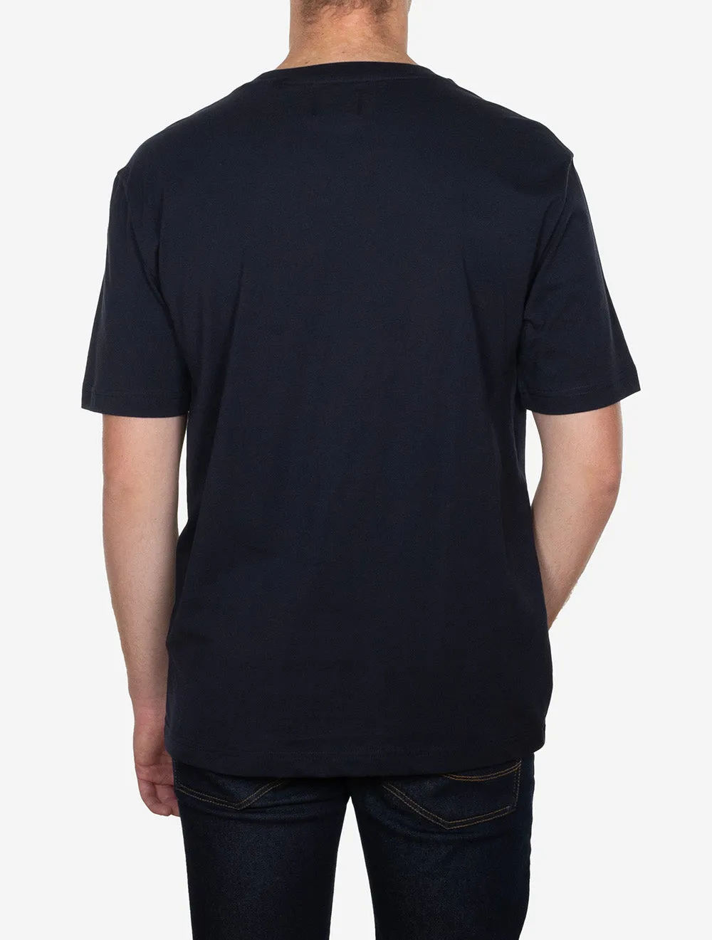 Pocket Graphic T-Shirt Abendblau
