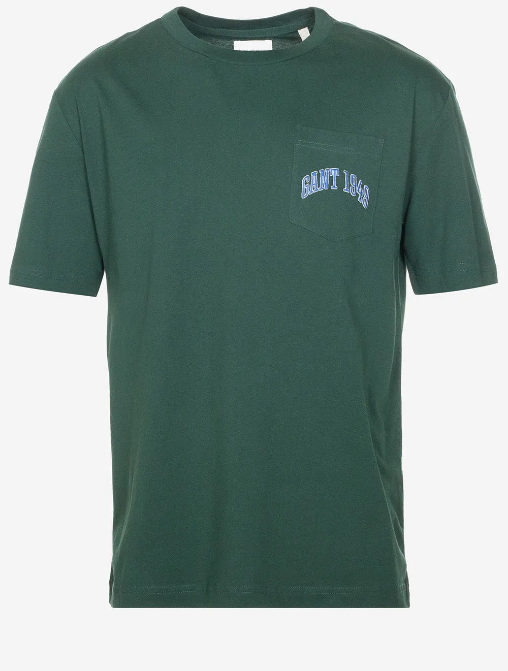 Tasche Grafik T-Shirt Tartan Grün