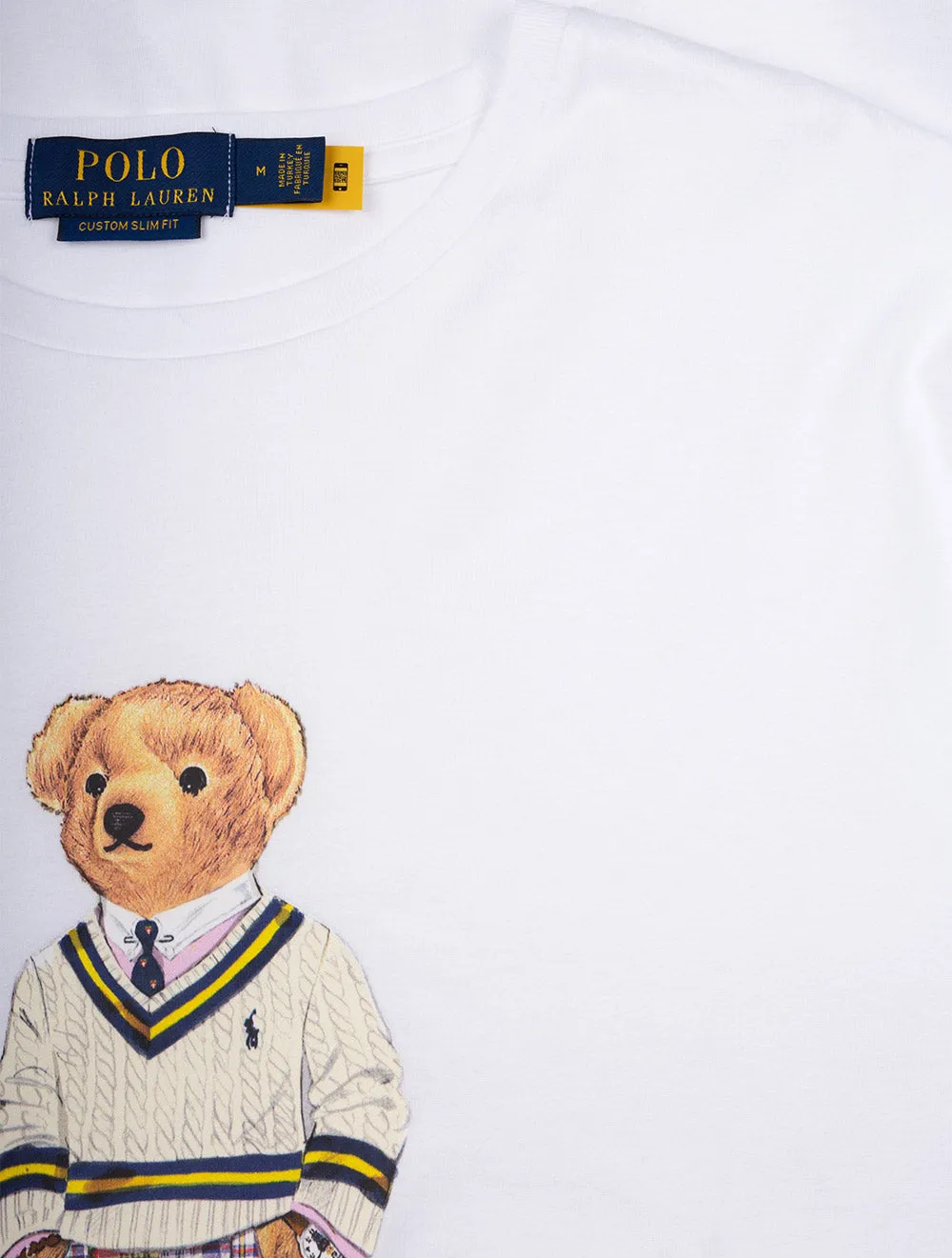 Polo Bär Tie-Dye T-Shirt Weiß