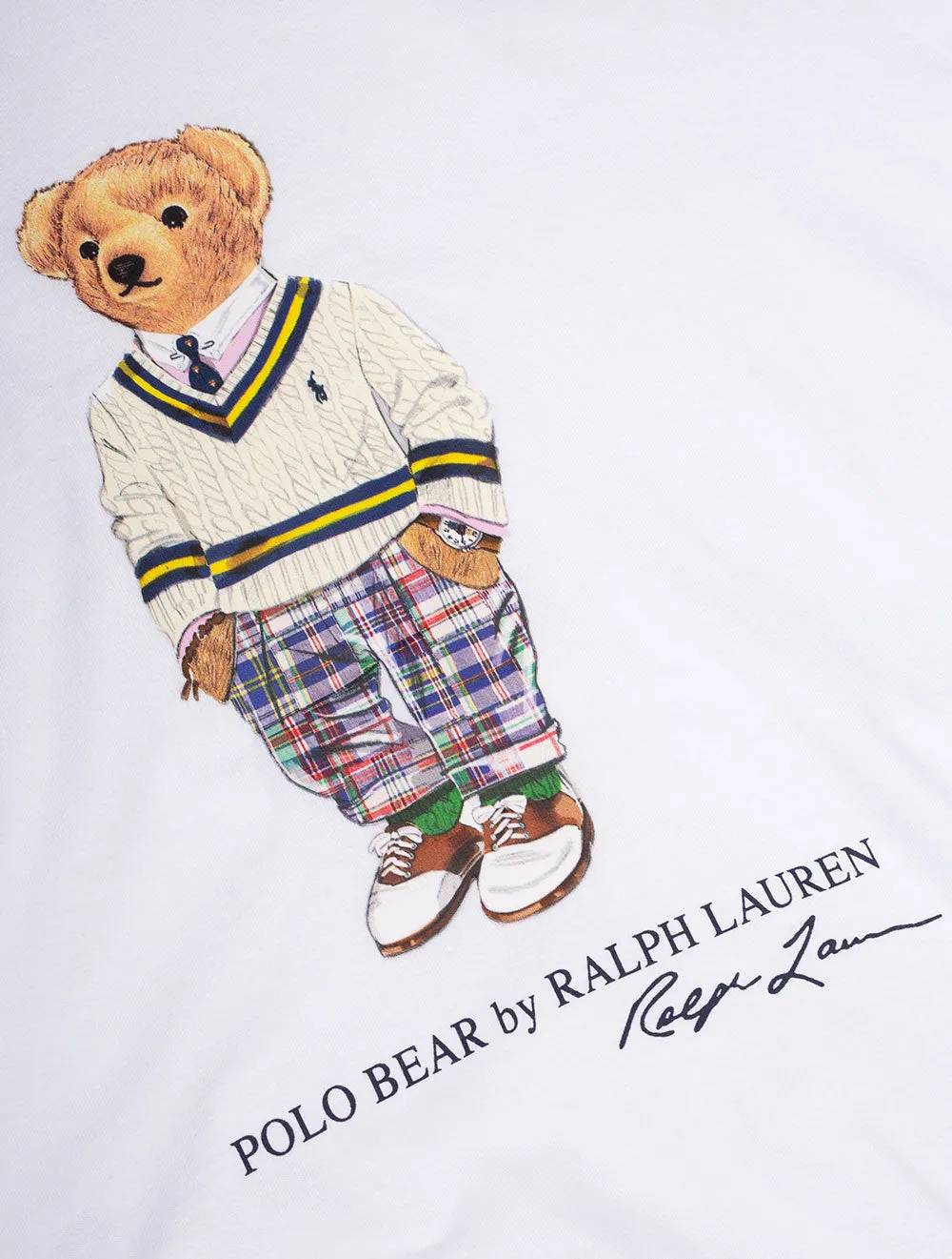 Polo Bär Tie-Dye T-Shirt Weiß