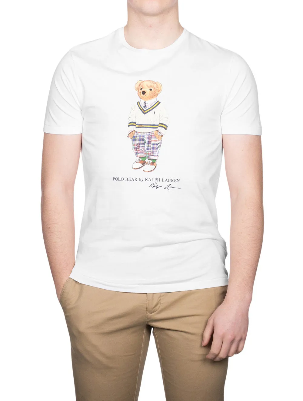 Polo Bär Tie-Dye T-Shirt Weiß