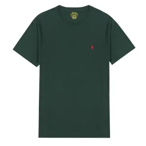 Polo Ralph Lauren Custom Slim Fit Baumwoll-T-Shirt College Grün