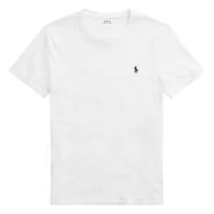Polo Ralph Lauren Custom Slim Fit Baumwoll-T-Shirt Weiß