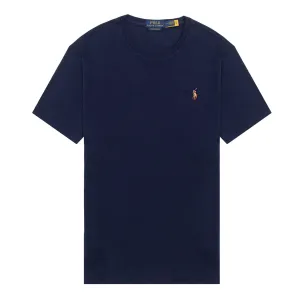Polo Ralph Lauren Custom Slim Fit Soft Cotton T-Shirt Edles Marineblau
