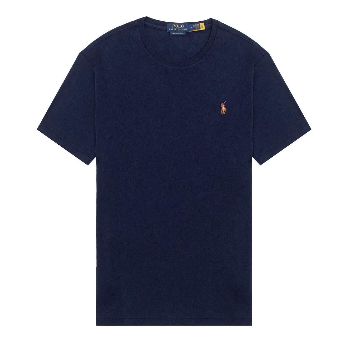 Polo Ralph Lauren Custom Slim Fit Soft Cotton T-Shirt Edles Marineblau