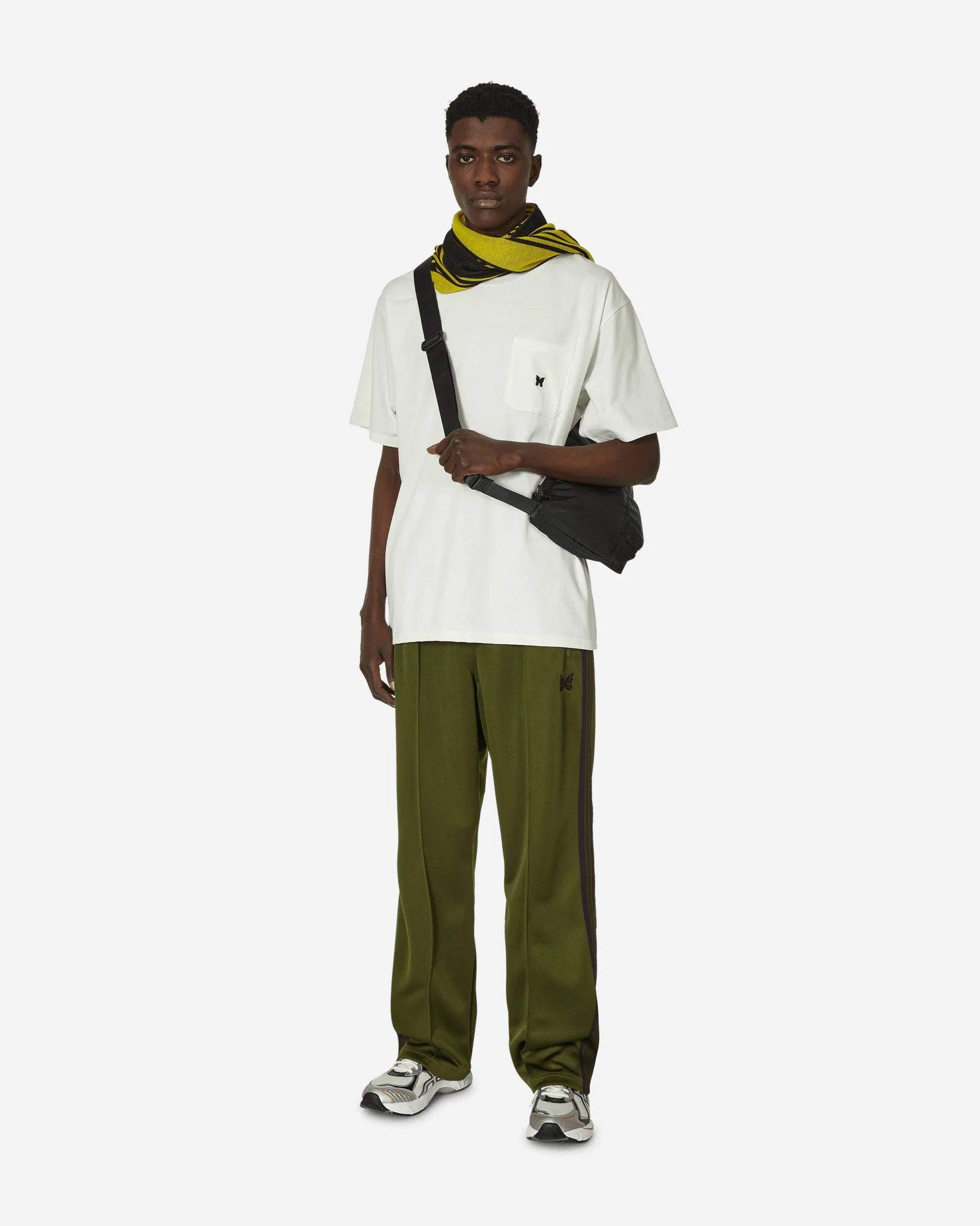 Poly-Jersey-T-Shirt Weiß