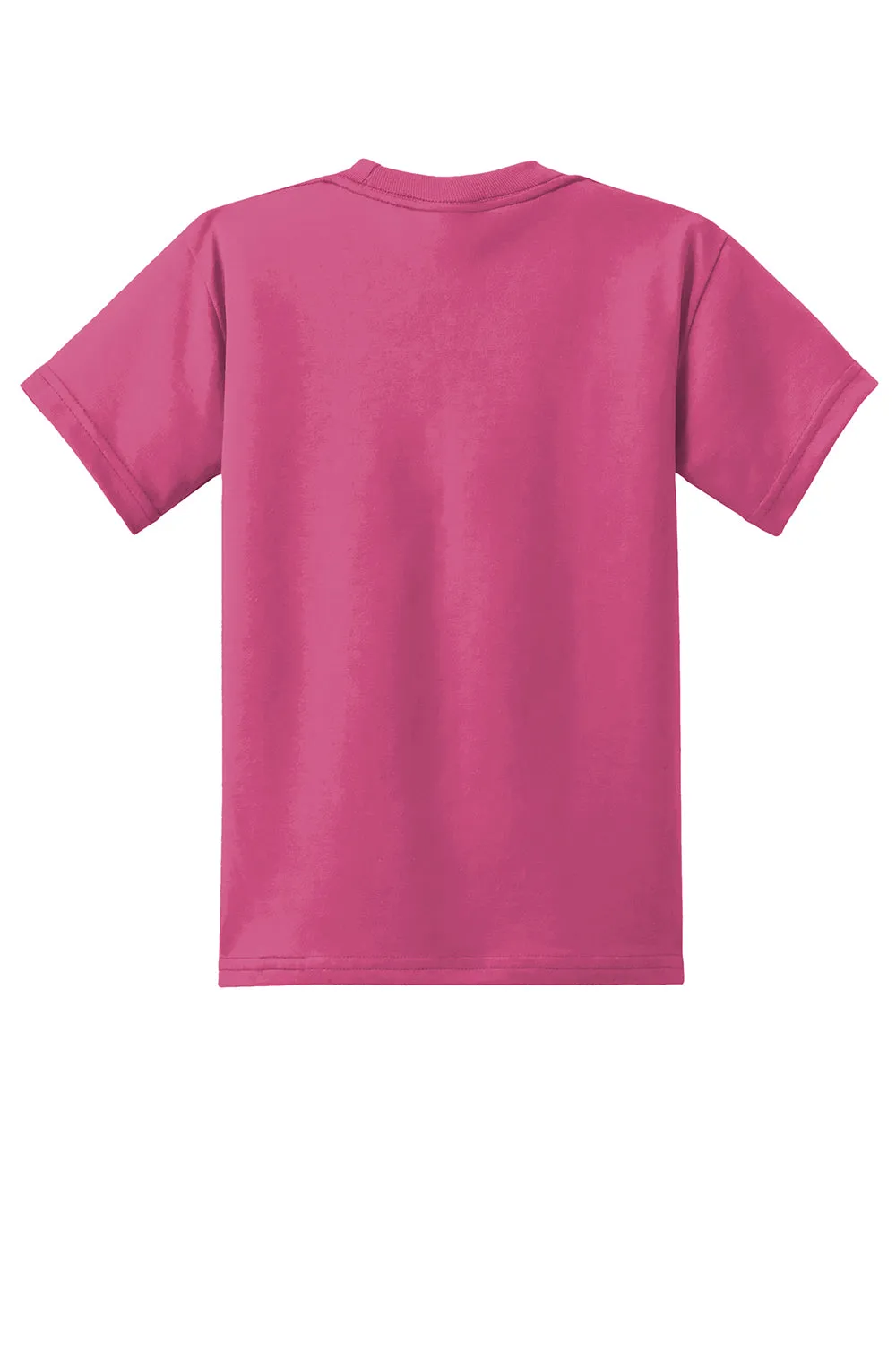 Port & Company Jugend Basic Kurzarm T-Shirt - Sangria Pink