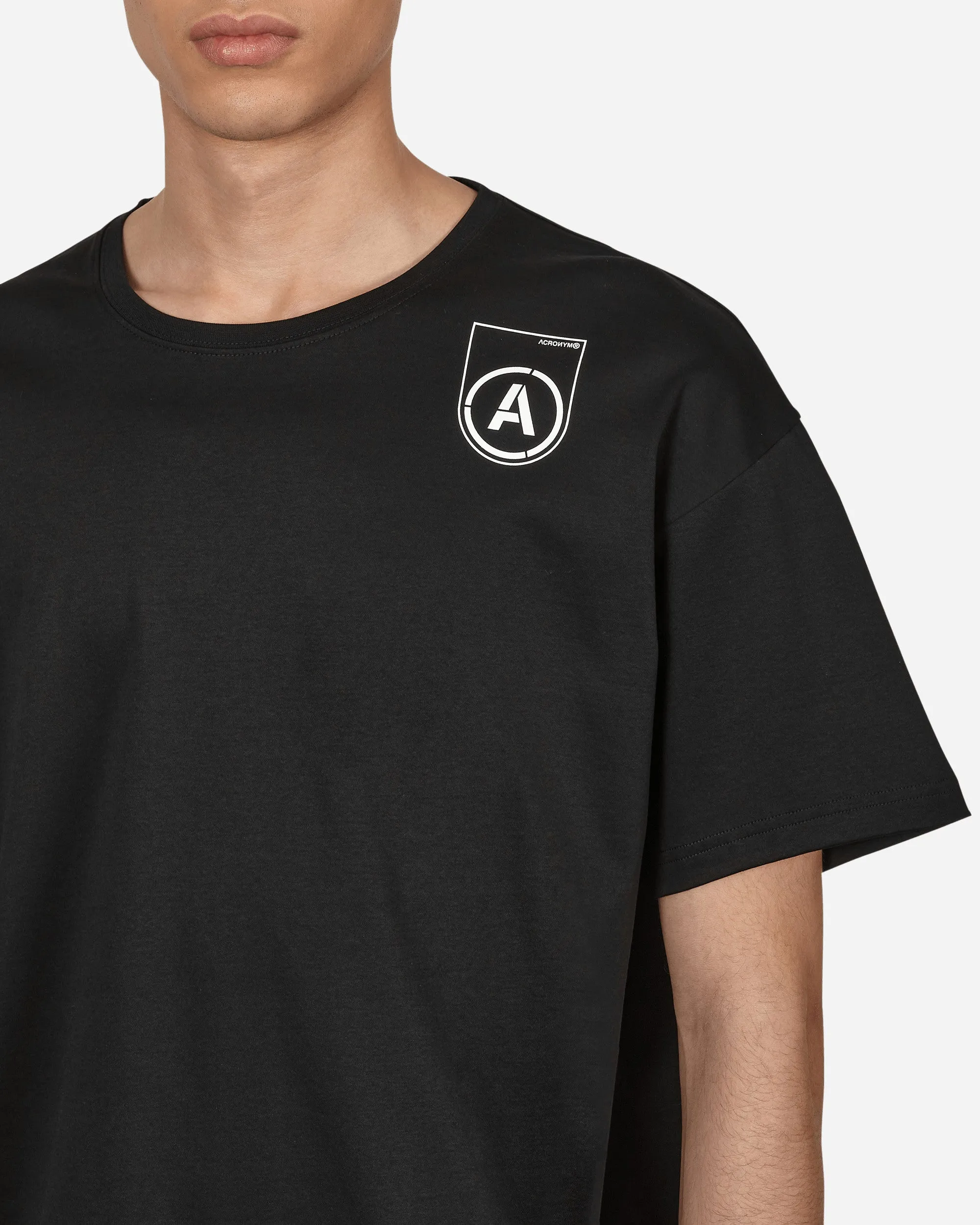 Bedrucktes T-Shirt Schwarz