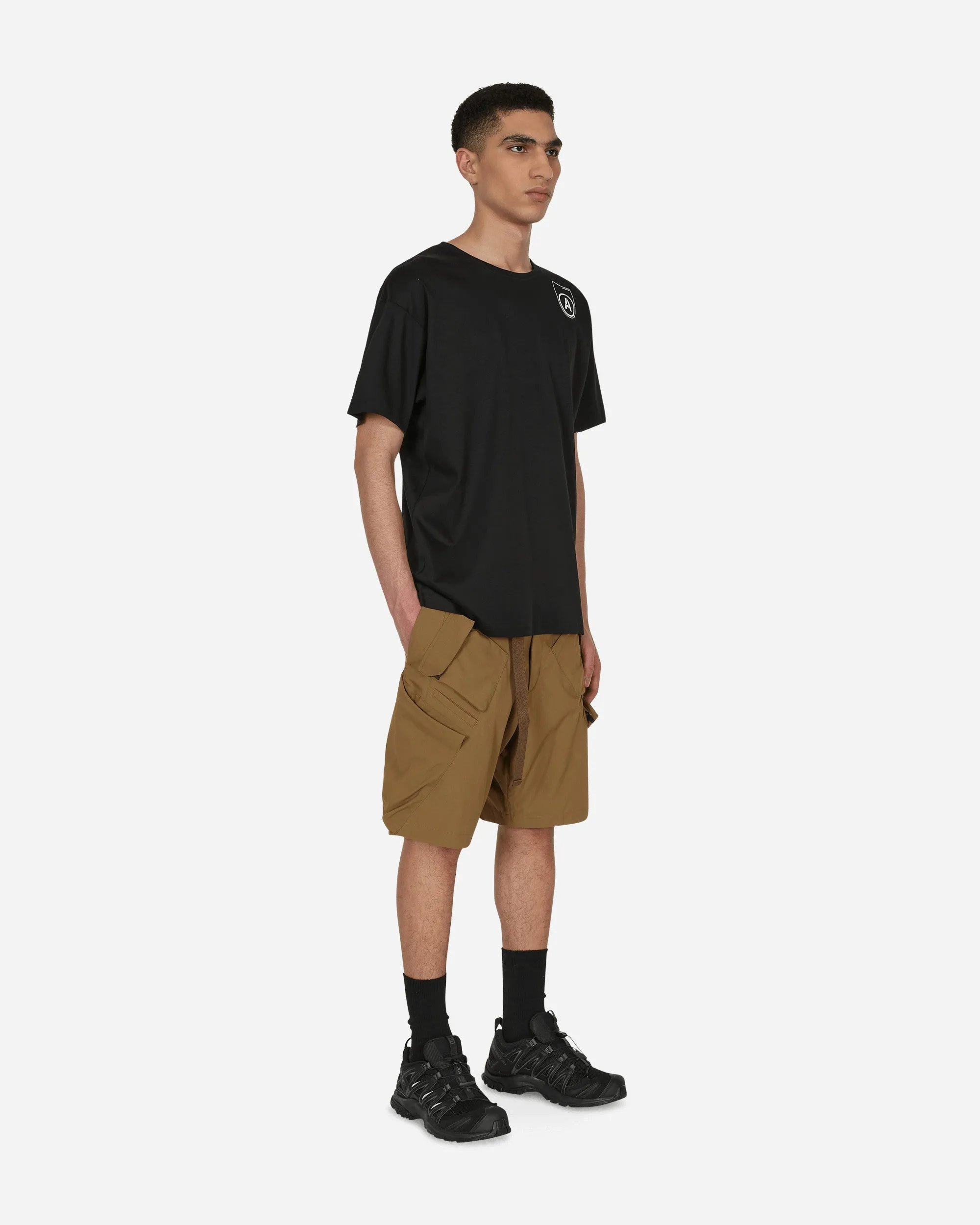Bedrucktes T-Shirt Schwarz