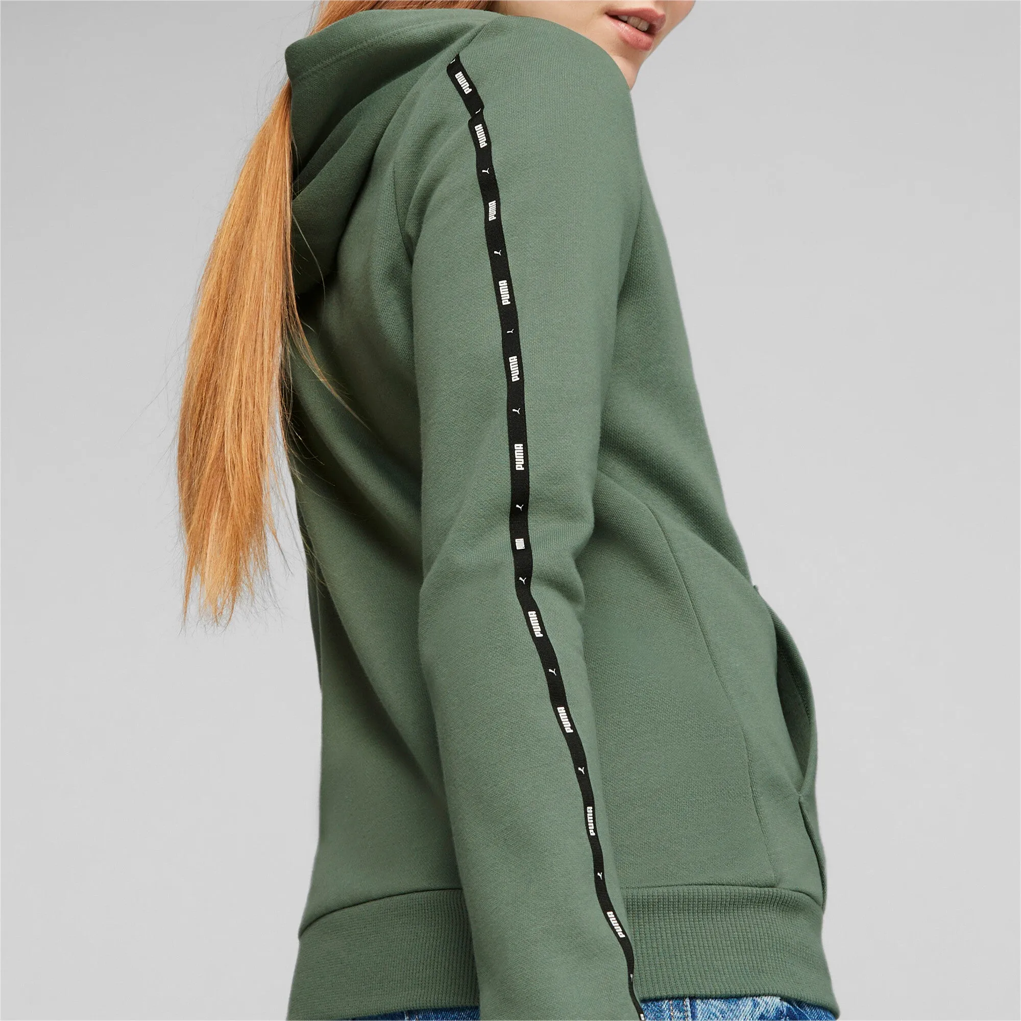 PUMA Damen Essentials TAPE Full-Zip Hoodie