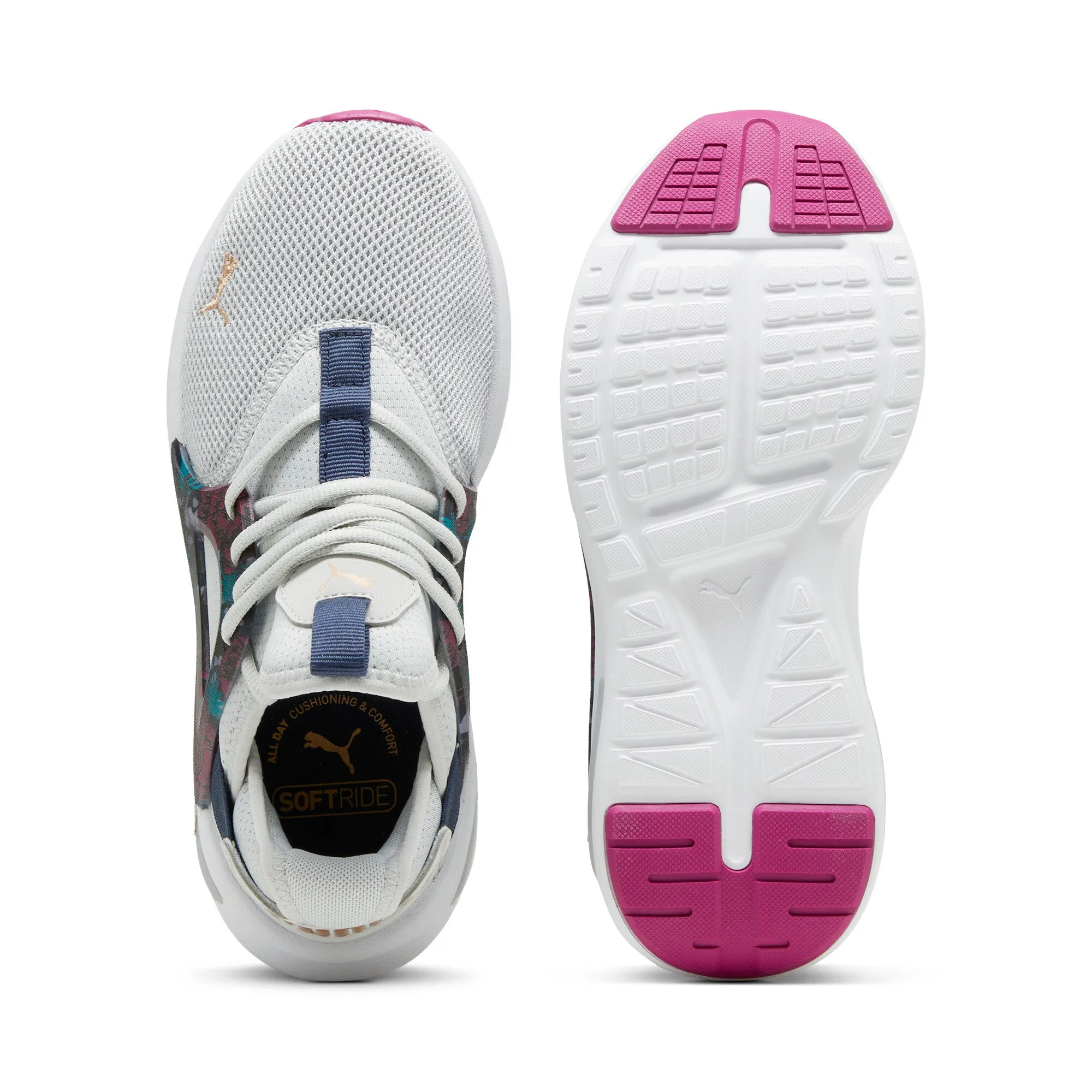 PUMA Damen SOFTRIDE Enzo Evo Blooms Laufschuhe