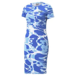 PUMA Damen Sommer-Splash-Print-Kleid