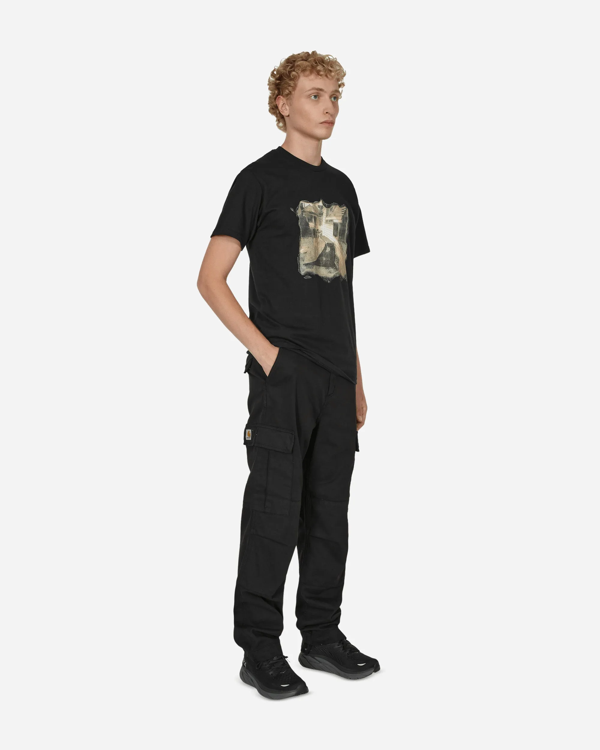 Quarter Pipe T-Shirt Schwarz